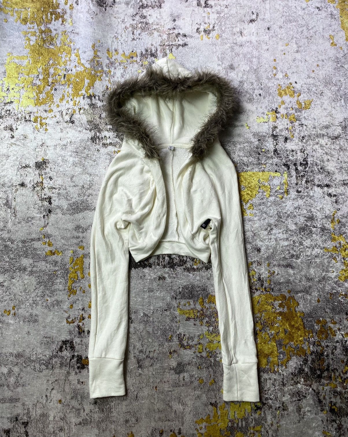 If Six Was Nine × Japanese Brand × Le Grande Bleu (L.G.B.) Japanese L.H.B fur hoodie Ifsix Lgb Style Size ONE SIZE - 1 Thumbnail