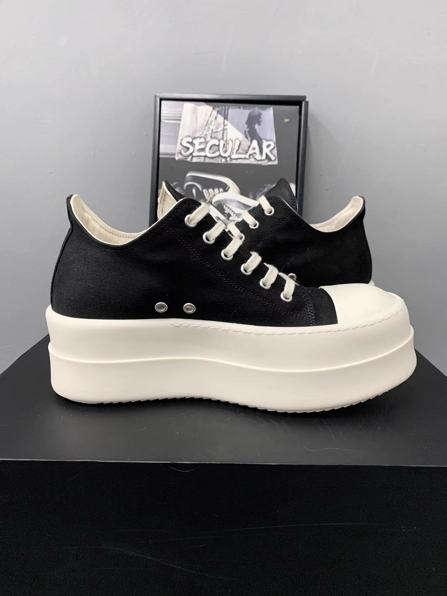 Rick Owens Rick Owens Thick Sole Big Converse K34 Size US 8 / EU 41 - 5 Thumbnail