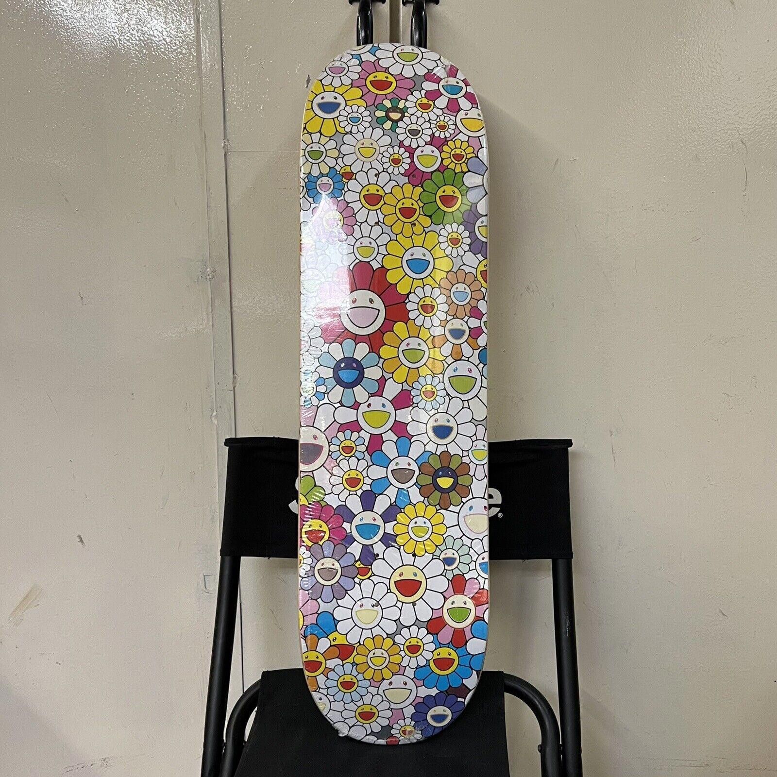 Vans Takashi Murakami Vans Vault Flowers Multi Skateboard Deck #B Size ONE SIZE - 1 Thumbnail