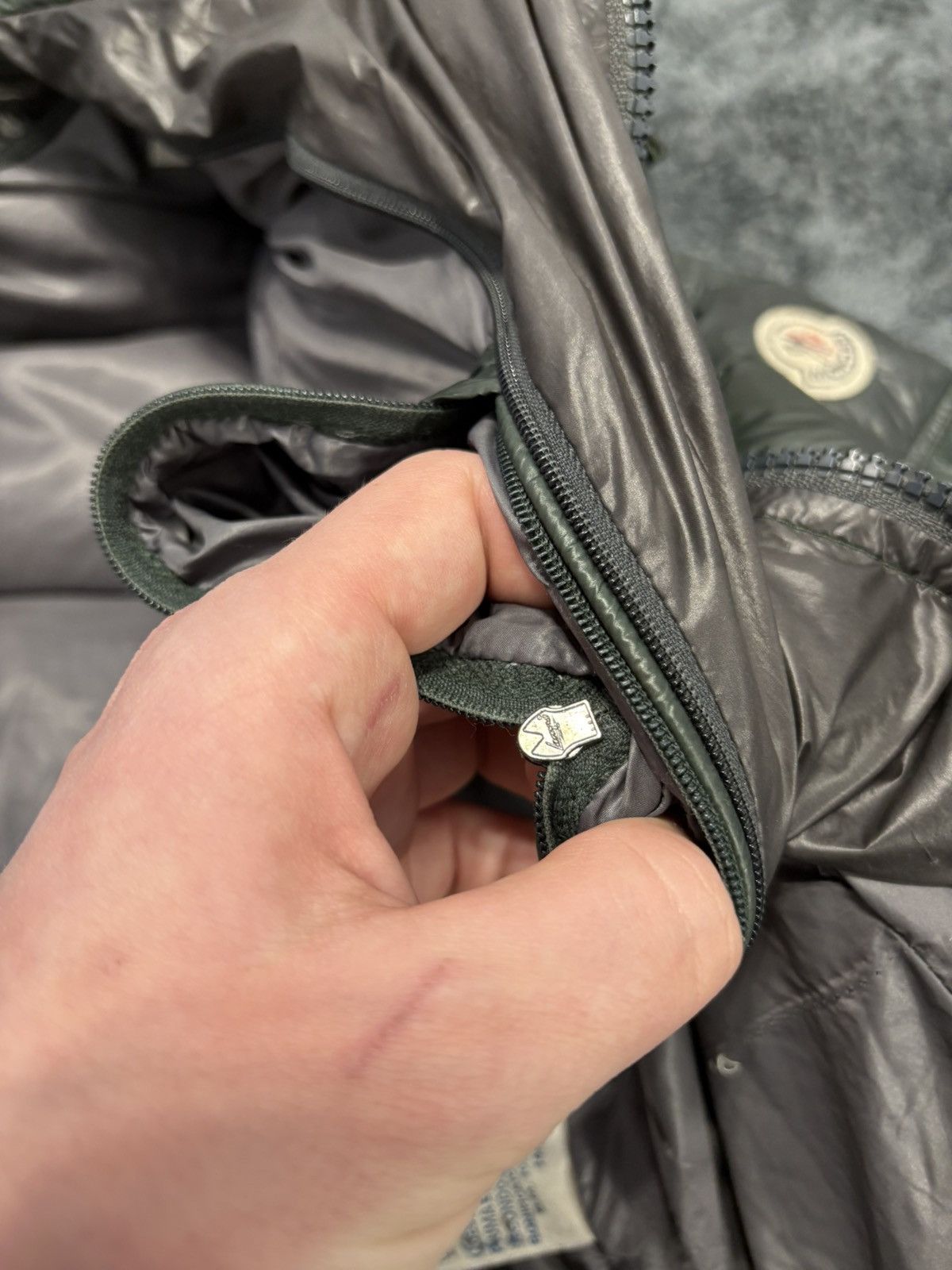 Moncler Moncler Zin Giubotto Down Jacket Rare Green Color Size US S / EU 44-46 / 1 - 20 Thumbnail