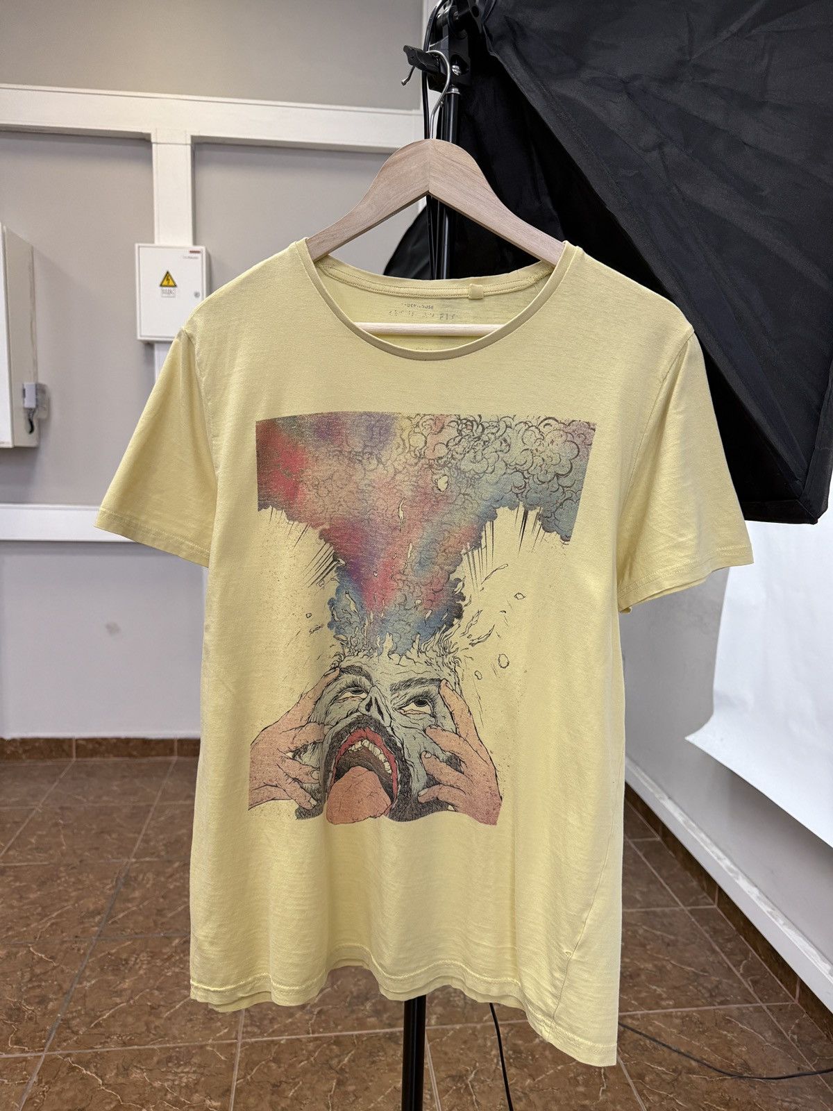 Vintage 🇺🇸Vintage Y2K LSD Brain Blast T-Shirt Marijuana Mushroom Rare Size US M / EU 48-50 / 2 - 1 Thumbnail