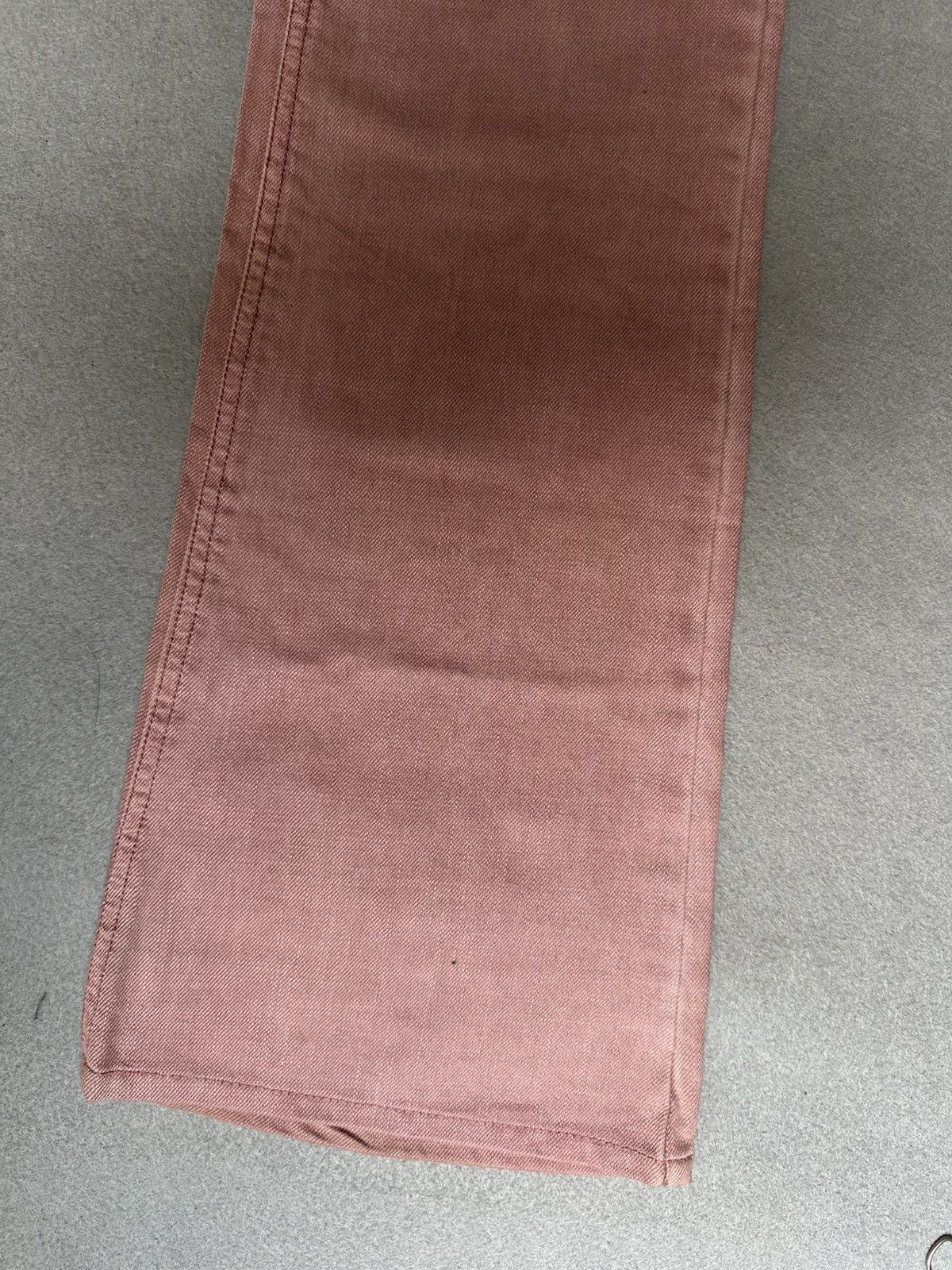 Japanese Brand FLARE Difference Rupert Pink Denim Size US 31 - 6 Thumbnail