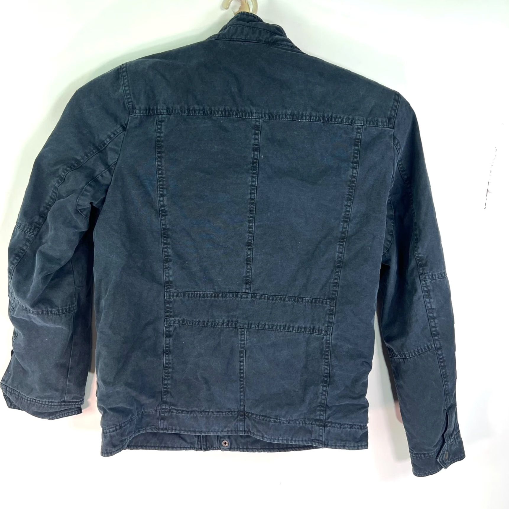 Levi's Levi's Trucker Jacket Denim Sherpa Lined Black Pockets Mens Size S Regular Fit Chest 42 in Mid-Length Size US S / EU 44-46 / 1 - 5 Thumbnail