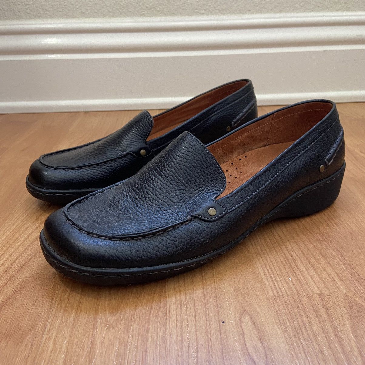 Naturalizer Naturalizer Women’s Black Slip On Shoes Size 10W Size US 10 / IT 40 - 3 Thumbnail