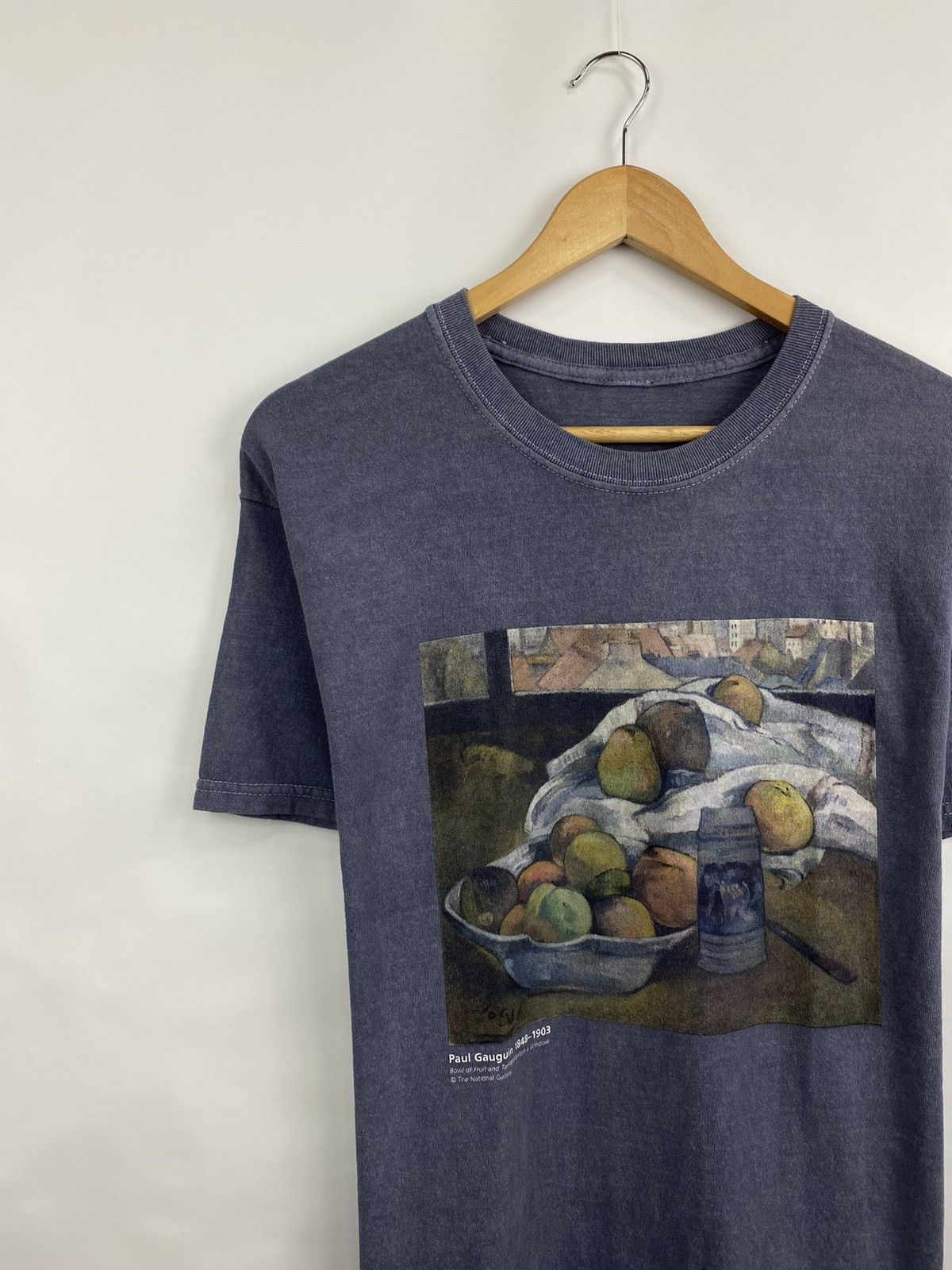 Designer Vintage 90s Paul Gauguin 1848 1903 T-shirt Monet style rare Size US M / EU 48-50 / 2 - 2 Thumbnail