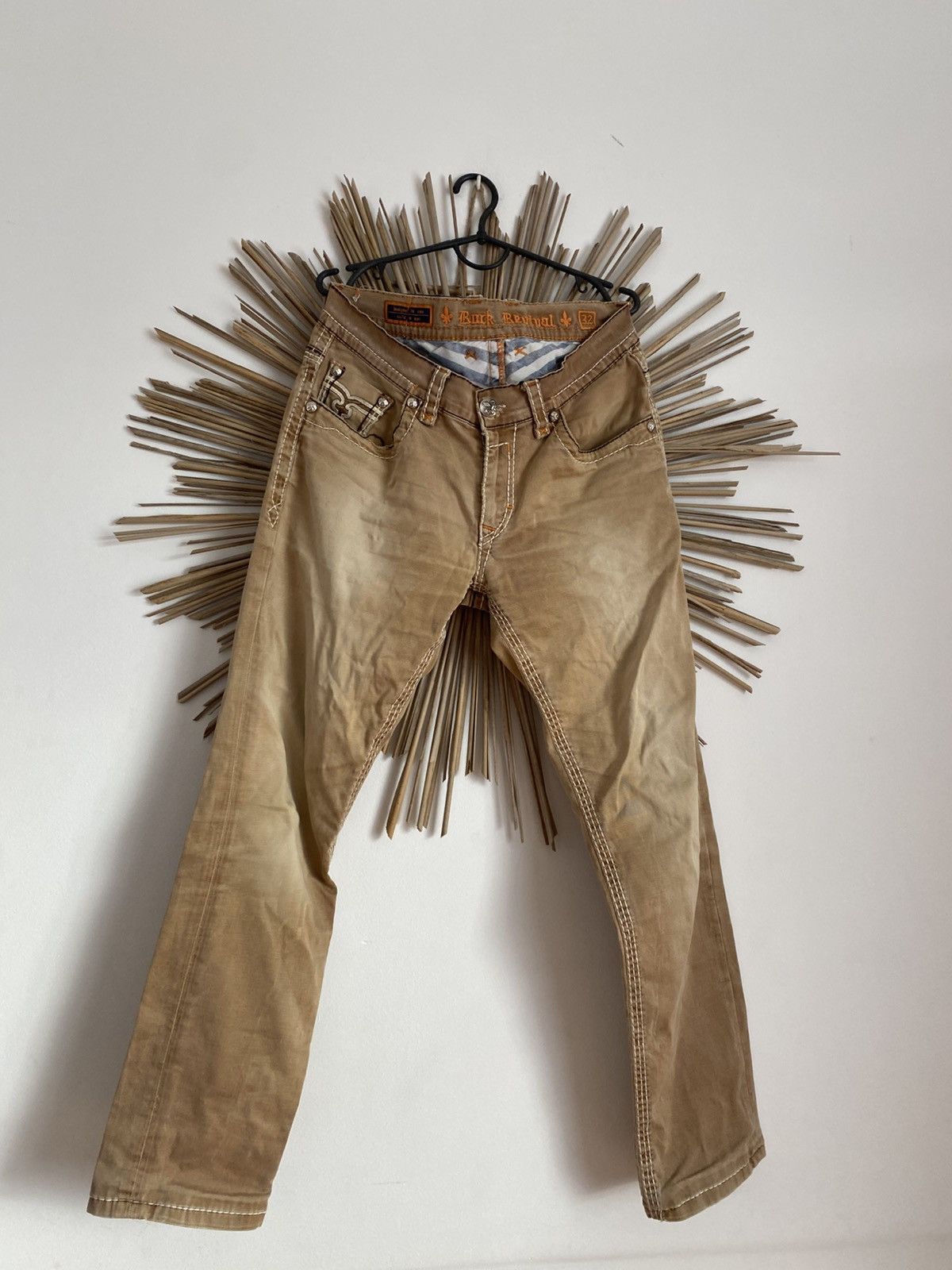 Rock Revival Rock Revival Denim Jeans x Vintage x Avant Garde Size US 32 / EU 48 - 4 Thumbnail