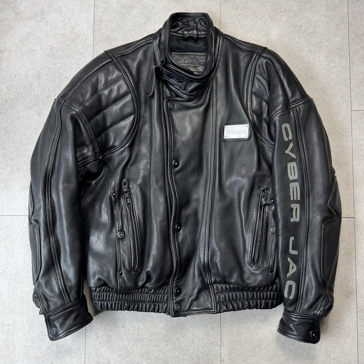 1988 Kadoya x Akira Leather Pill Cyber Jac Jacket
