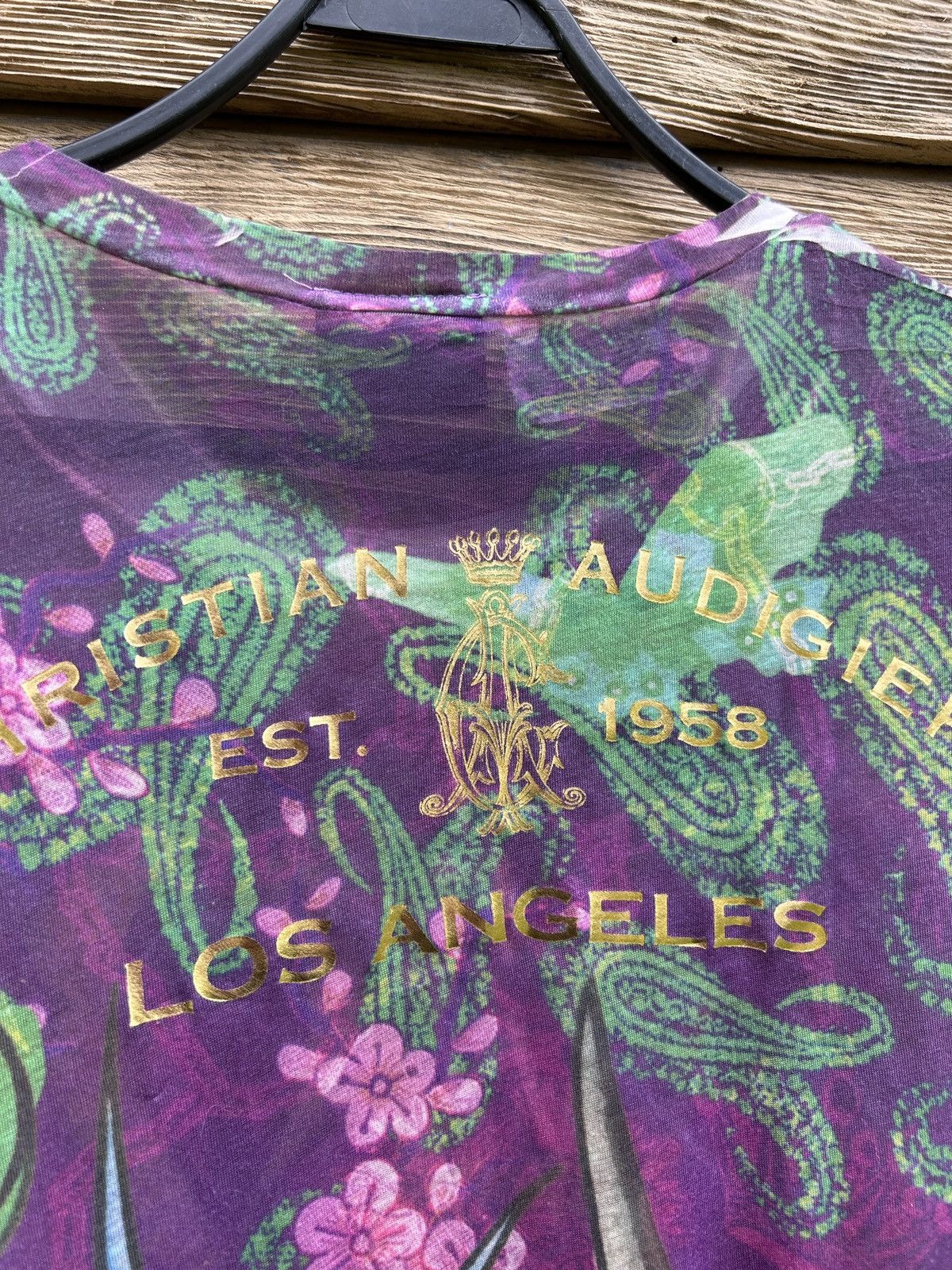 Christian Audigier BNWT Christian Audigier Multicolor Tattoo Art Tunic Dress Size L / US 10 / IT 46 - 7 Thumbnail