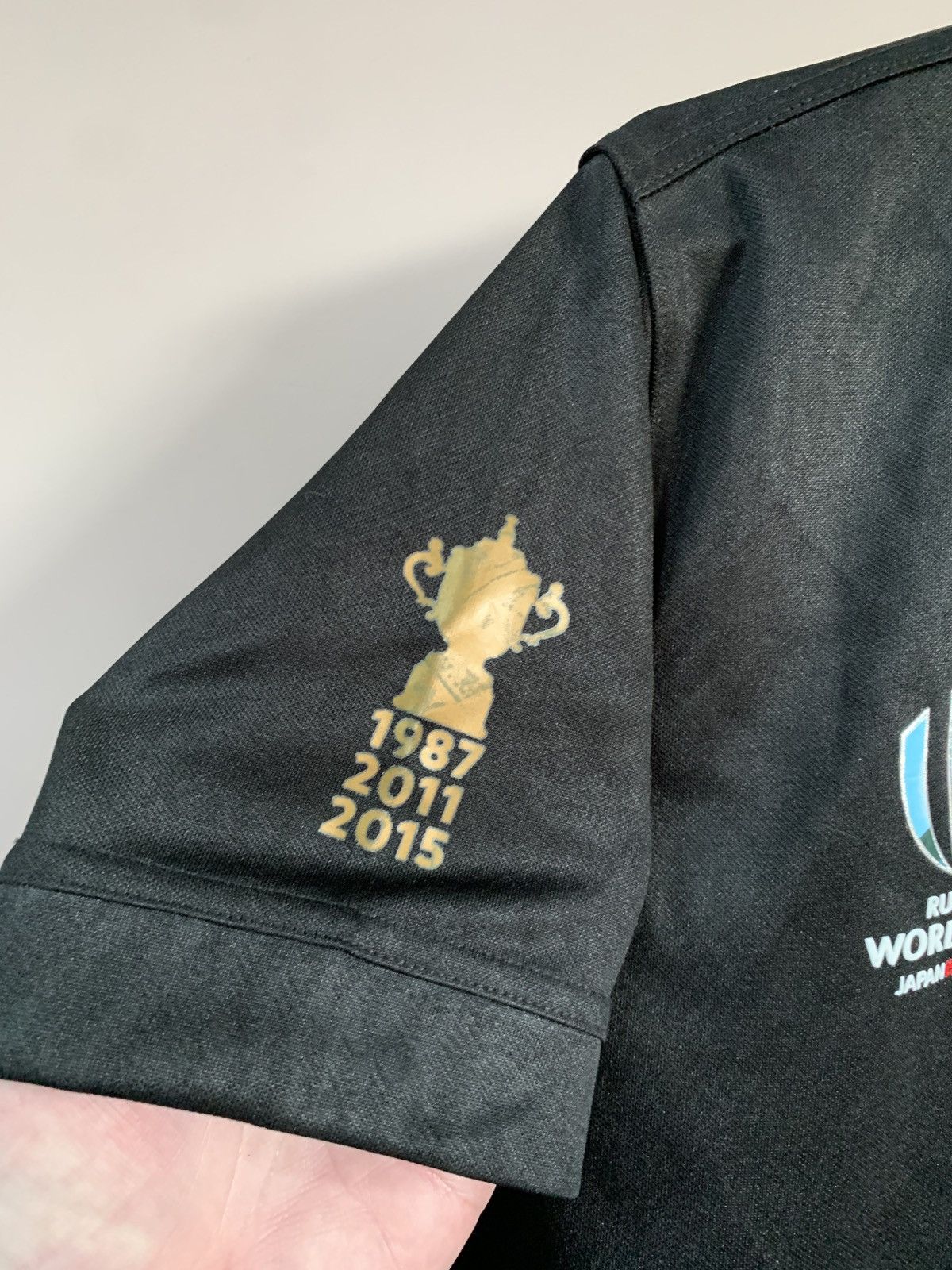 Adidas All Blacks New Zealand 2019 Home Rugby Shirt Adidas Jersey Size US M / EU 48-50 / 2 - 5 Thumbnail