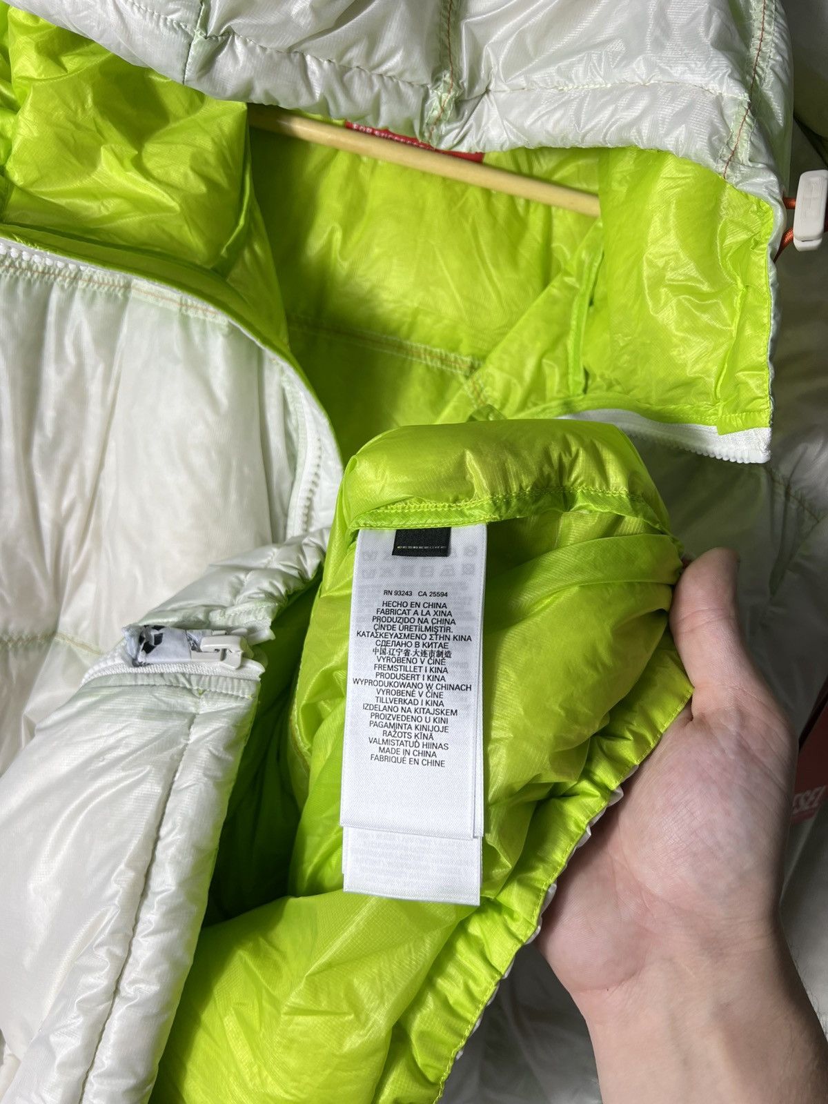 Diesel 🧊 DIESEL Down Puffer Jacket Gradient Baskin Giacca Size 48 Size US L / EU 52-54 / 3 - 17 Thumbnail