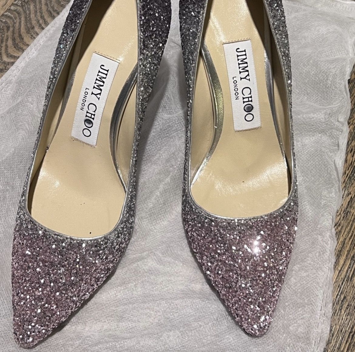 Jimmy Choo JIMMY CHOO Romy 60, 6cm Size US 4 / IT 34 - 1 Thumbnail