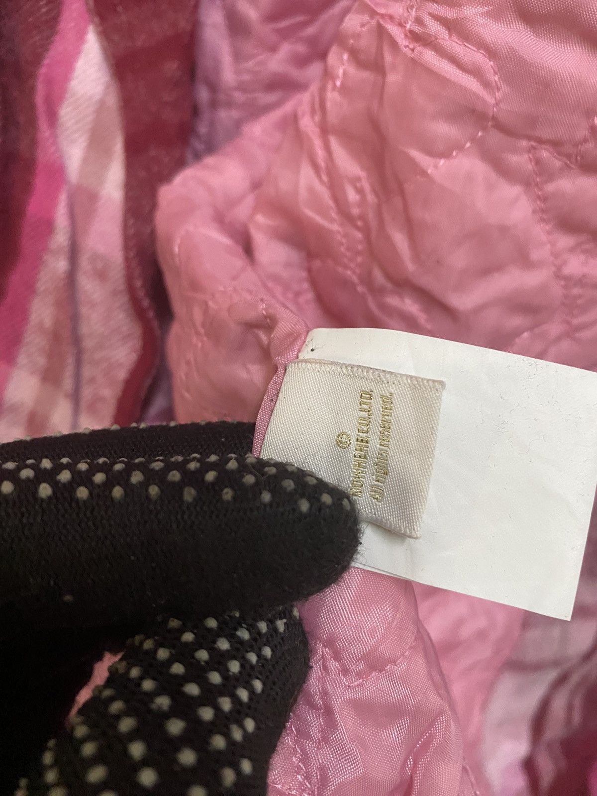 Nigo Vintage A Bathing Ape Pink Plaid Wool-Style Peacoat NIGO Era Size US S / EU 44-46 / 1 - 14 Thumbnail
