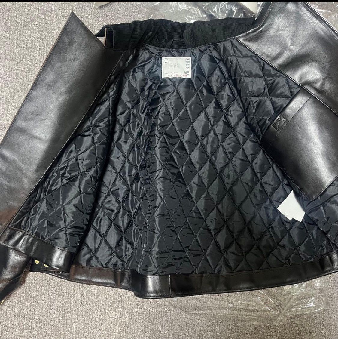 Carhartt Wip × Sacai sacai x Carhartt Leather Detroit Jacket size 1 Size S / US 4 / IT 40 - 12 Thumbnail