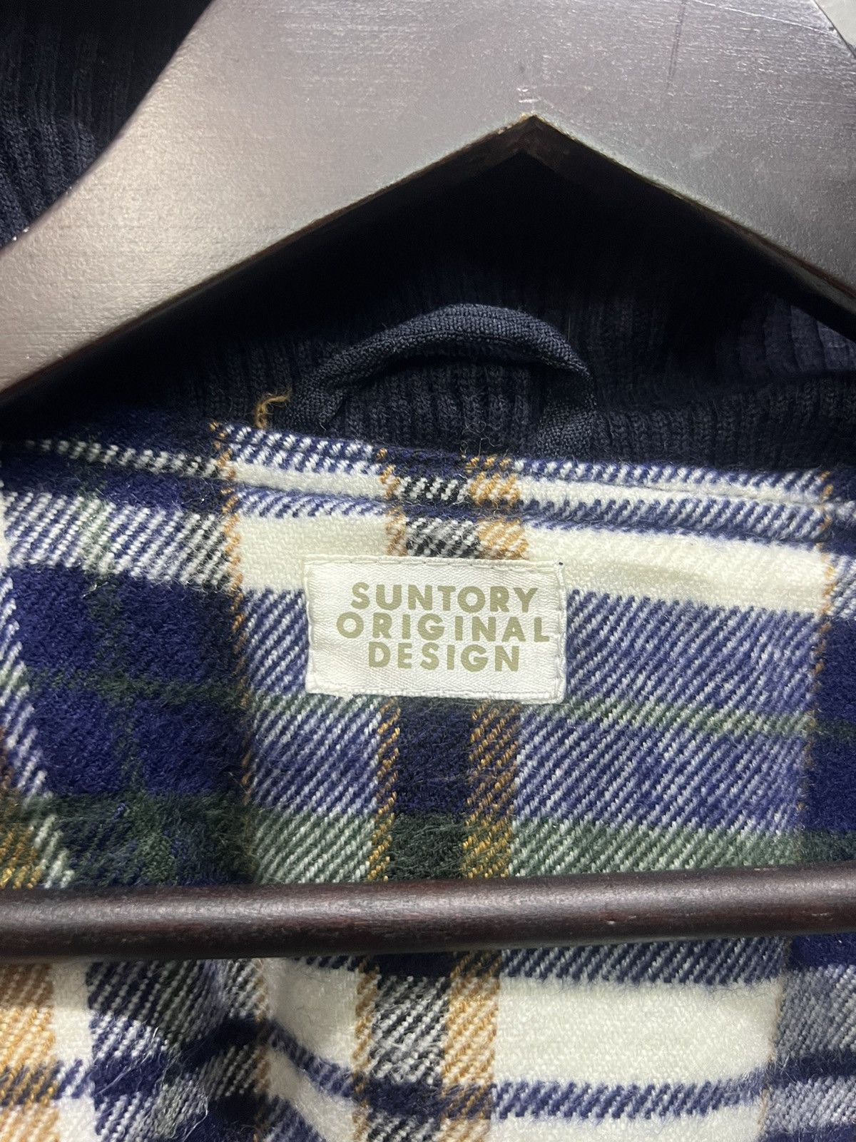 Vintage Vintage Suntory Coffee Boss Wool Bomber Jacket Size US L / EU 52-54 / 3 - 6 Thumbnail