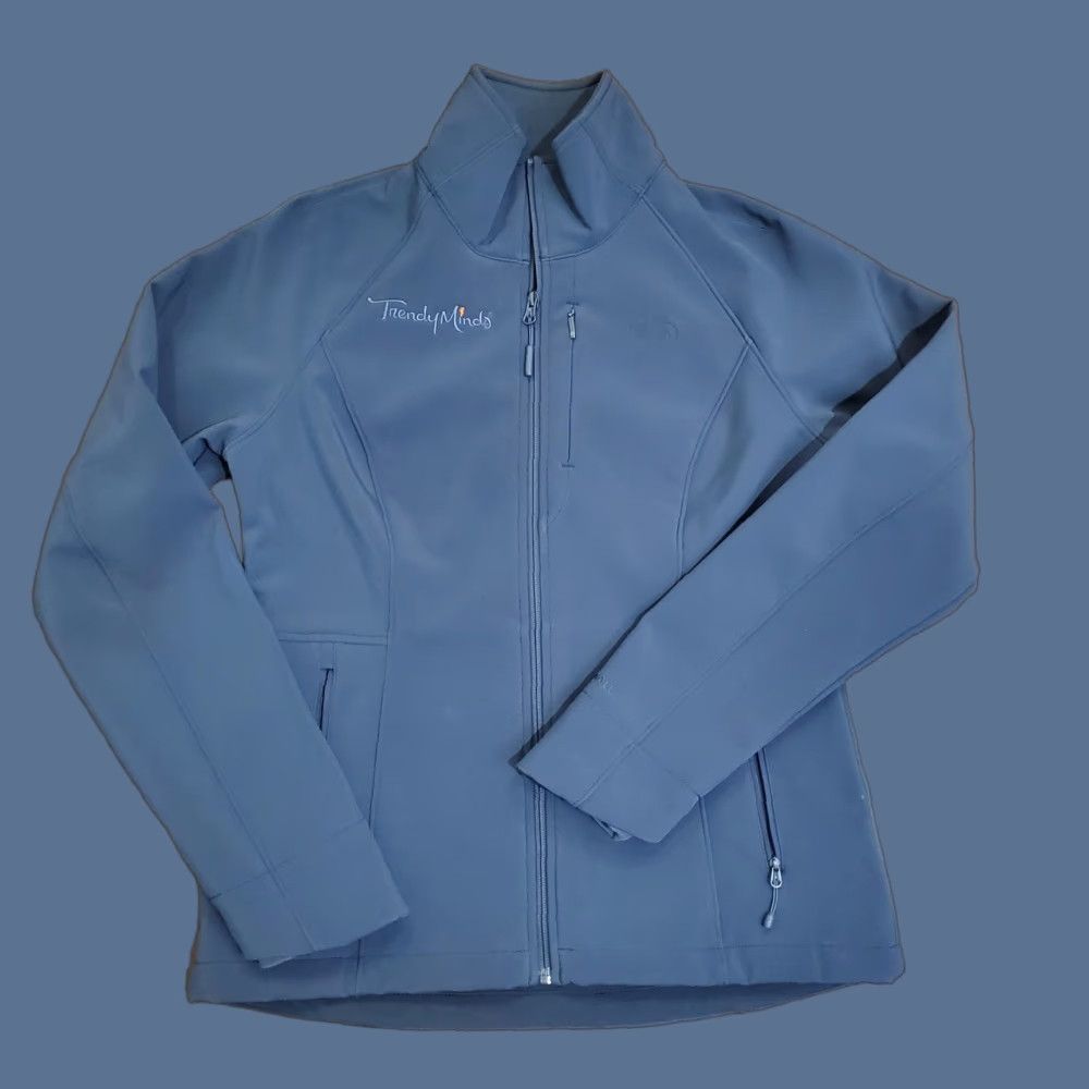 The North Face North Face Jacket Womens M Gray WindWall Softshell Full Zip Windbreaker Logo Embroidered Pockets Size M / US 6-8 / IT 42-44 - 1 Thumbnail