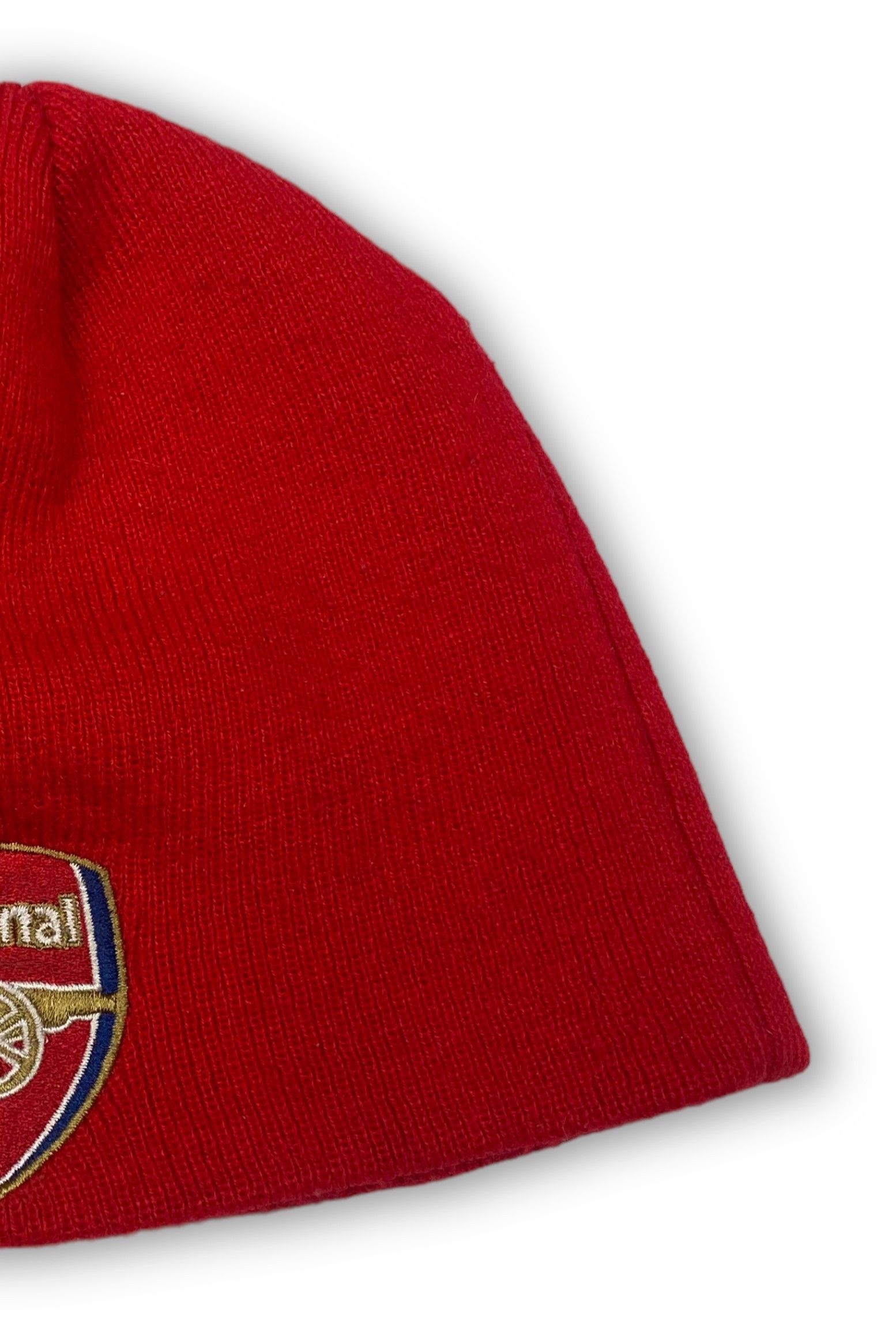 Hat Club Vintage ARSENAL Soccer Club Red Logo Beanie Y2k M557 Size ONE SIZE - 3 Thumbnail