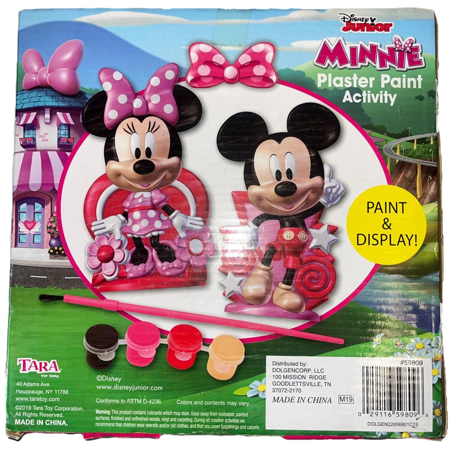 Other New in Box Disney Junior Minnie Mickey Mouse Plaster Paint Size ONE SIZE - 2 Thumbnail