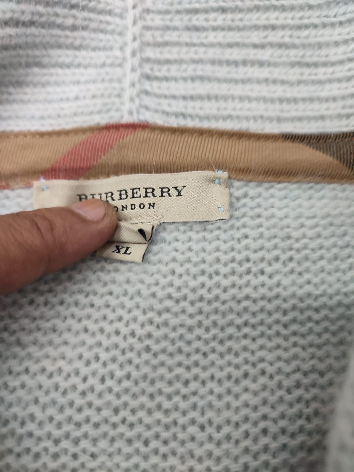 Burberry × Designer × Vintage 💥Vintage Burberry Long Knitwear Size XL / US 12-14 / IT 48-50 - 7 Thumbnail