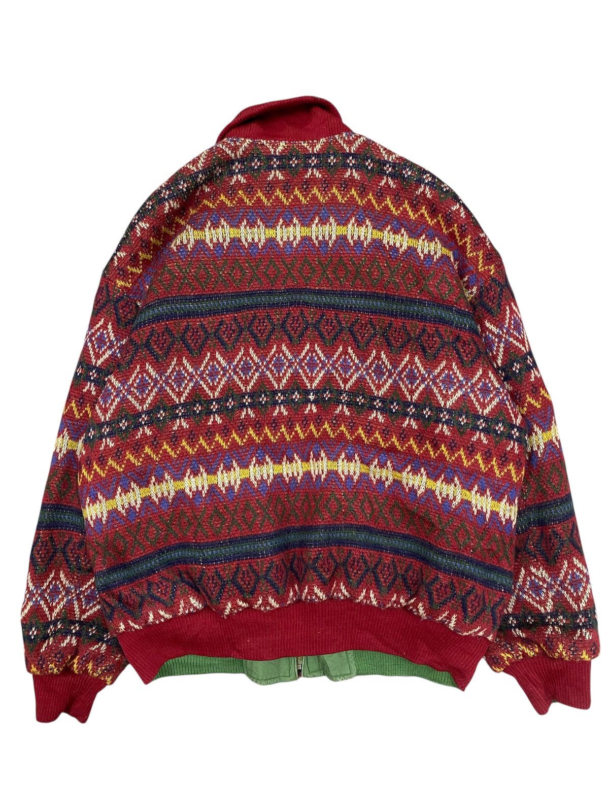 McGregor Vintage Mc Gregor Wool Bomber Jacket Revisible Size US L / EU 52-54 / 3 - 3 Thumbnail