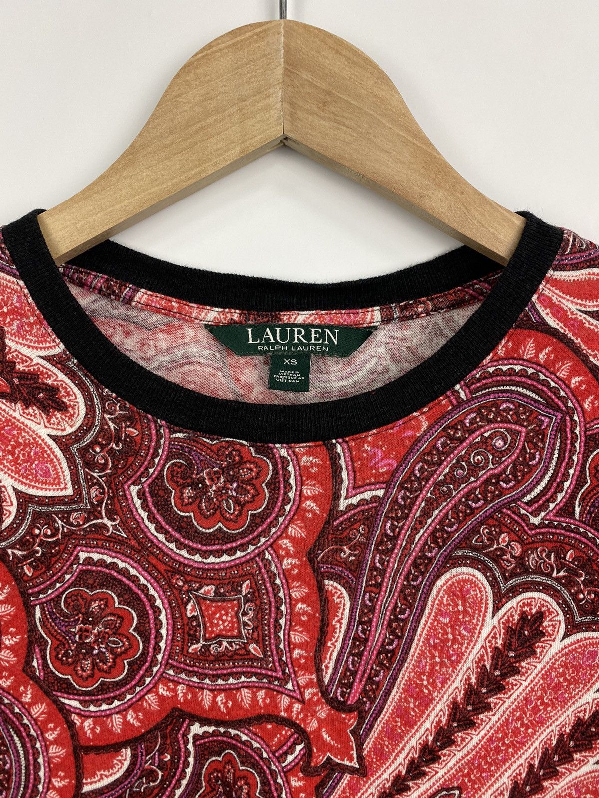 Polo Ralph Lauren 🇺🇸 Vintage 90s Polo Ralph Lauren Paisley Bandana Green Label Size XS / US 0-2 / IT 36-38 - 4 Thumbnail