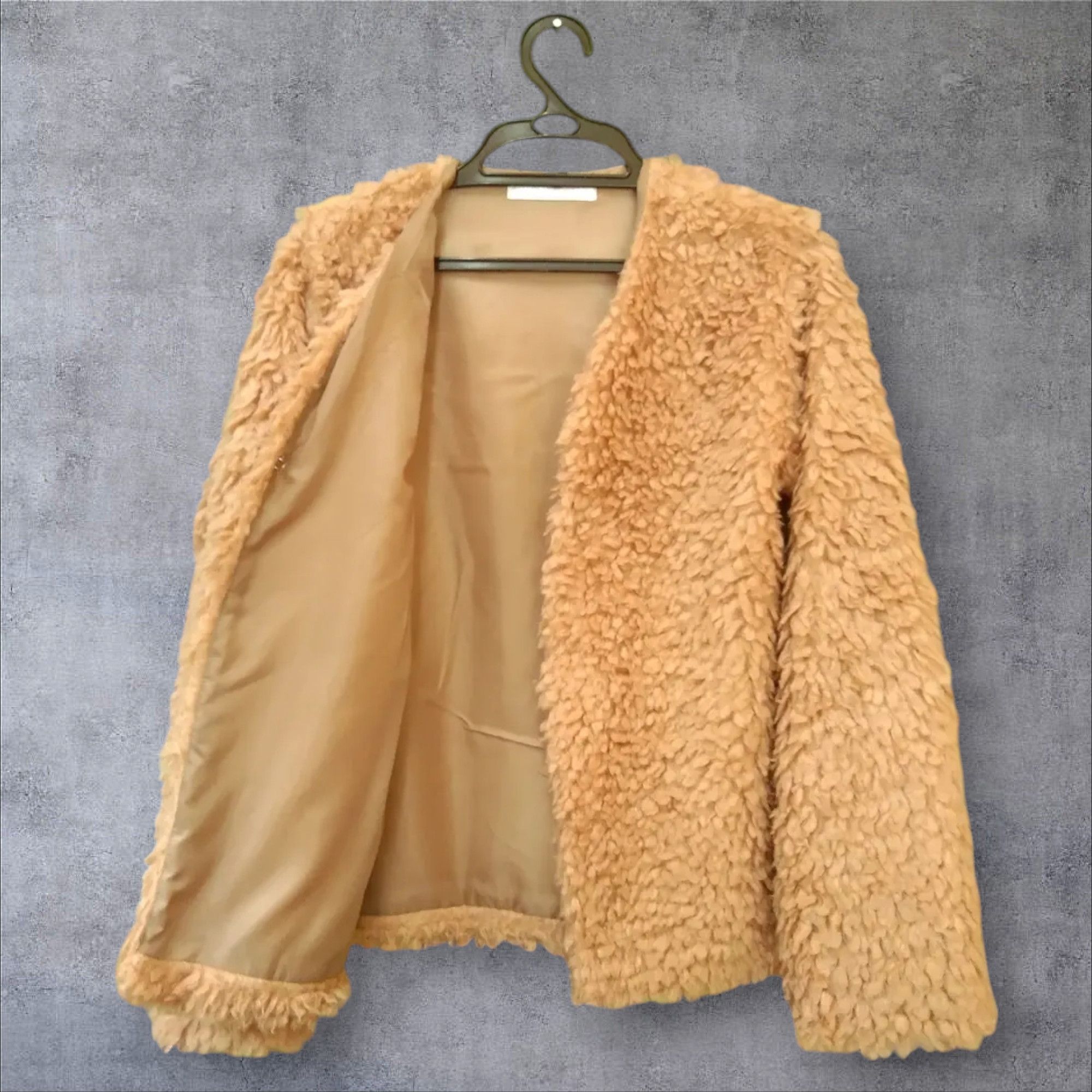 Japanese Brand SHEENA DEL RAY FAUX FUR CARDIGAN Size S / US 4 / IT 40 - 1 Thumbnail