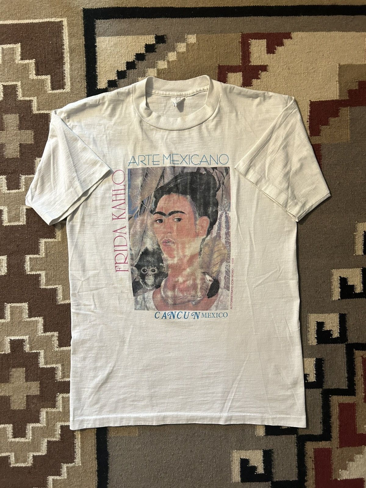 Vintage Vintage Frida Kahlo T-Shirt Large 90s Size US L / EU 52-54 / 3 - 1 Thumbnail