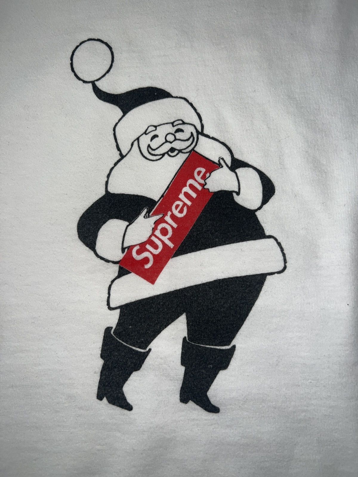 Supreme Supreme Santa Tee Size US M / EU 48-50 / 2 - 1 Thumbnail