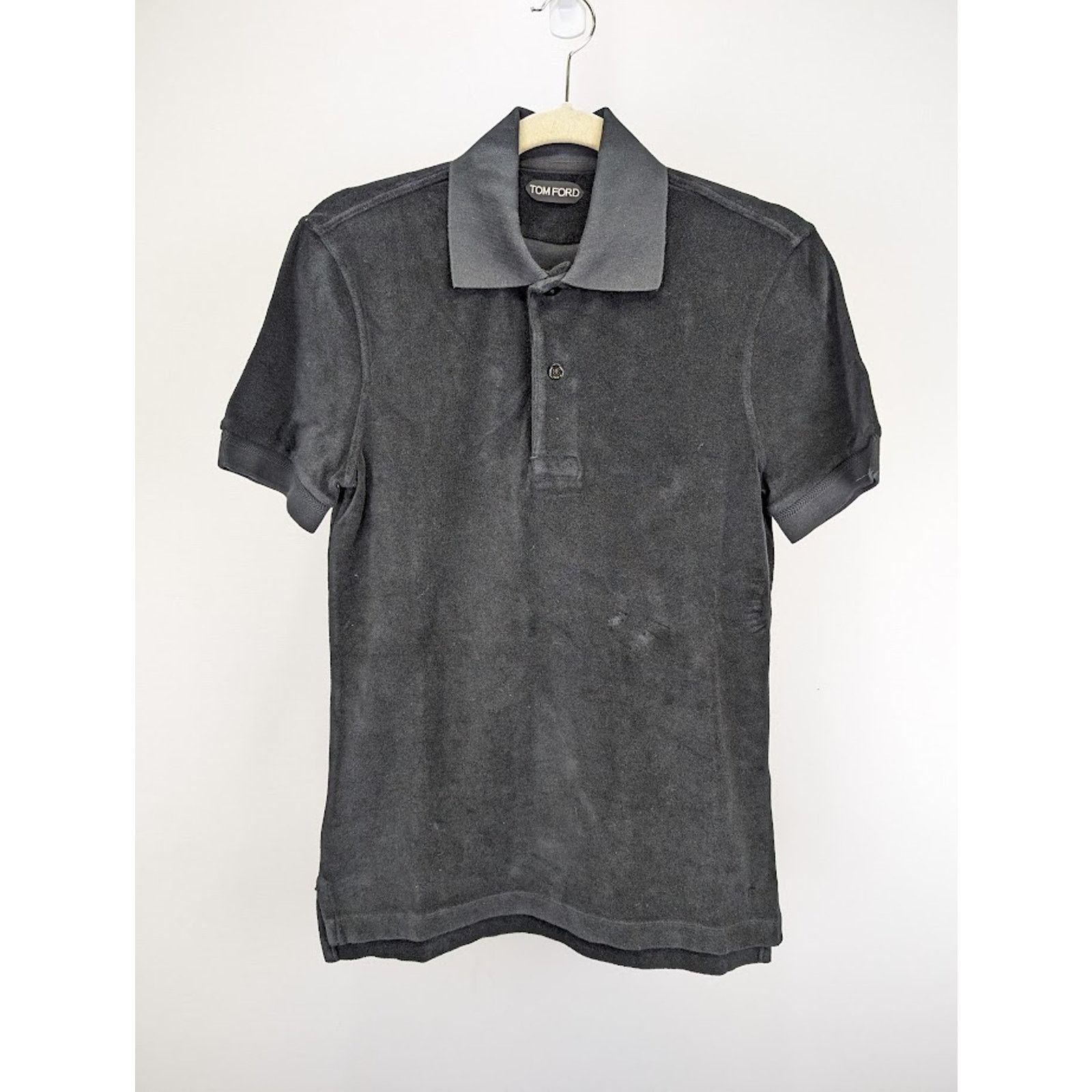 Tom Ford o1rshd1 Polo Shirt in Black Size US M / EU 48-50 / 2 - 2 Thumbnail