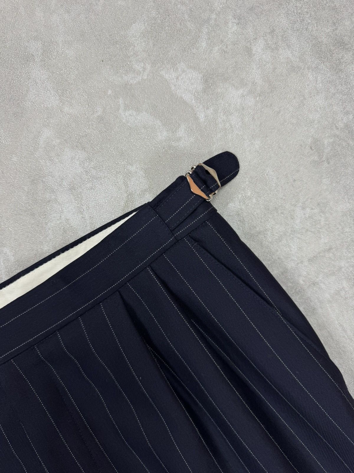 Other Vintage Norton & Townsend Bespoke Tailoring stripes trousers Size US 32 / EU 48 - 15 Thumbnail