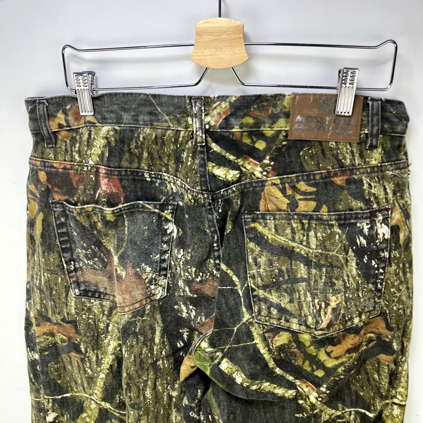 Vintage VINTAGE Mossy Oak Pants Baggy Real Tree Camo 35 30 Green 90s Mens Size US 34 / EU 50 - 5 Thumbnail