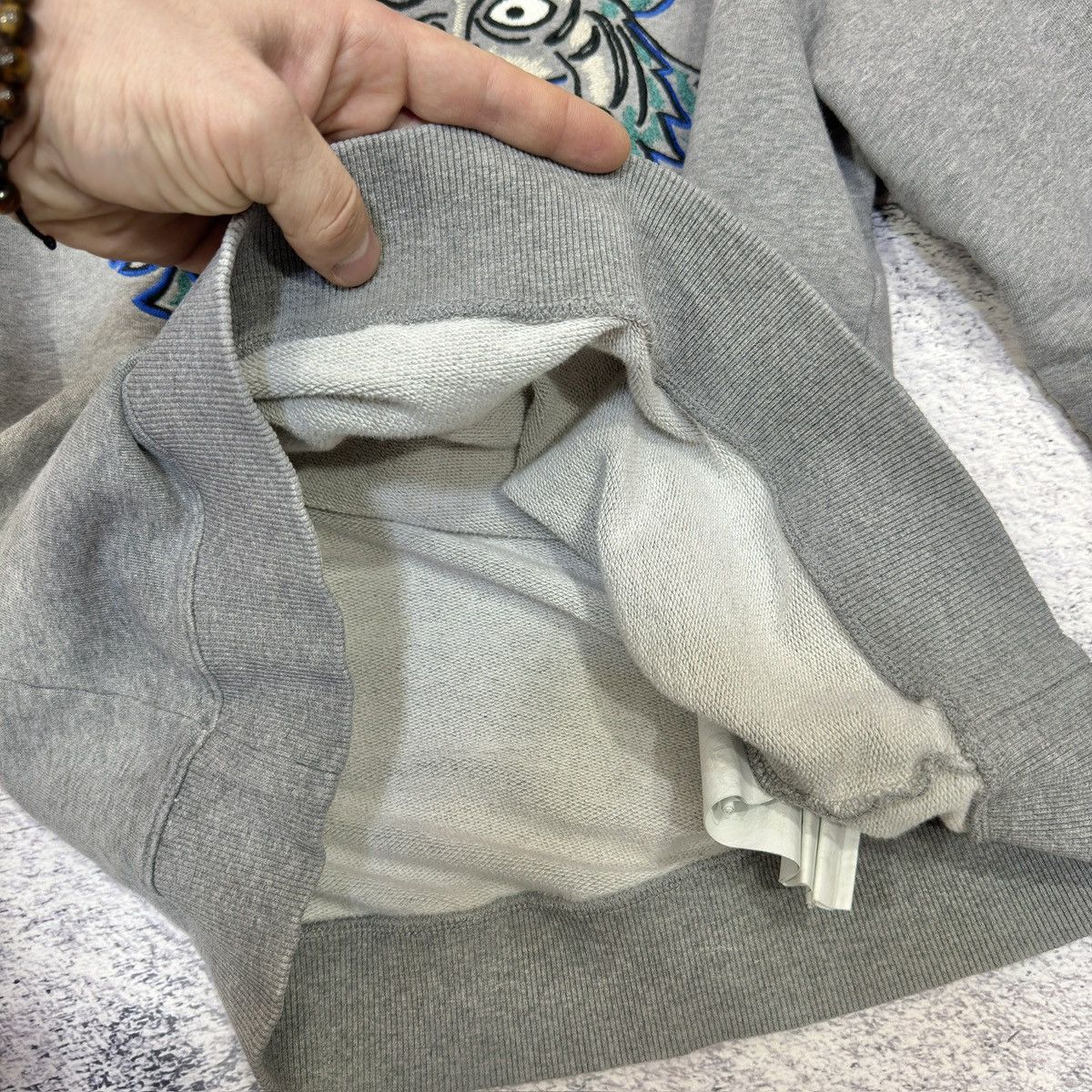 Kenzo Kenzo Mens Cotton Sweatshirt Embroidered Logo L size Size US L / EU 52-54 / 3 - 6 Thumbnail