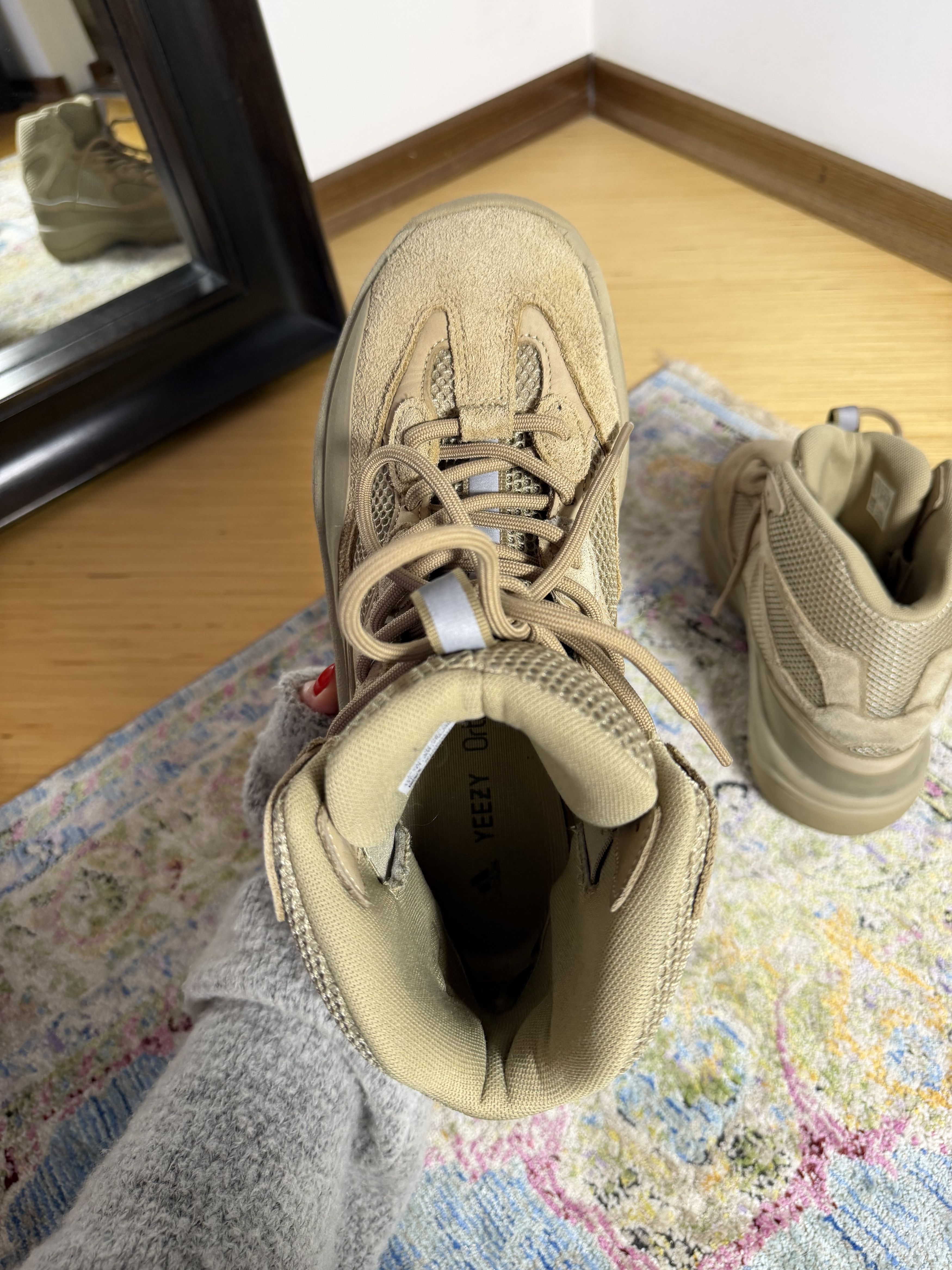 Adidas × Kanye West Yeezy Desert Boot Rock Size US 11.5 / EU 44-45 - 14 Thumbnail