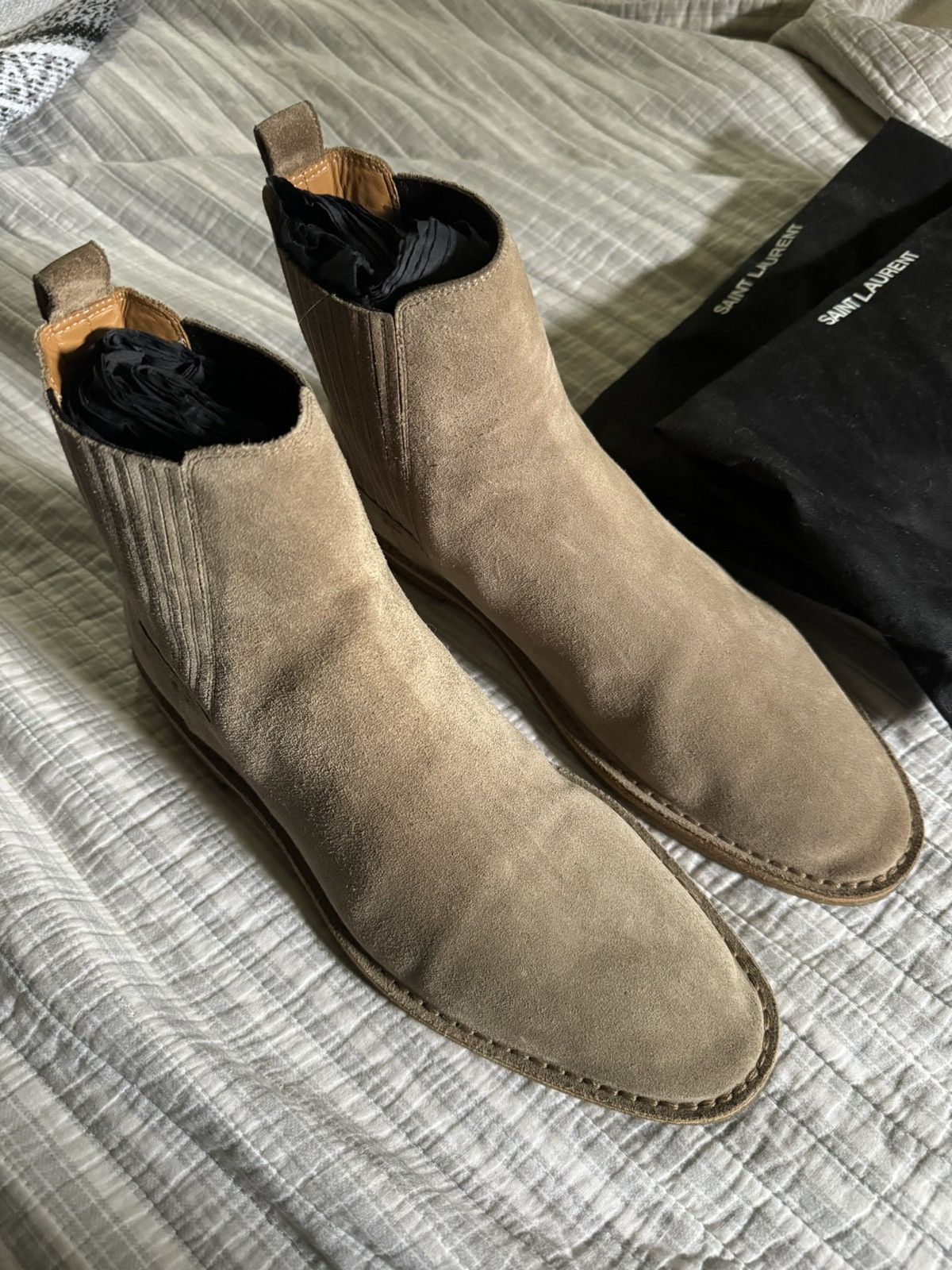 Saint Laurent Paris Saint Laurent Boots Size US 12 / EU 45 - 2 Thumbnail