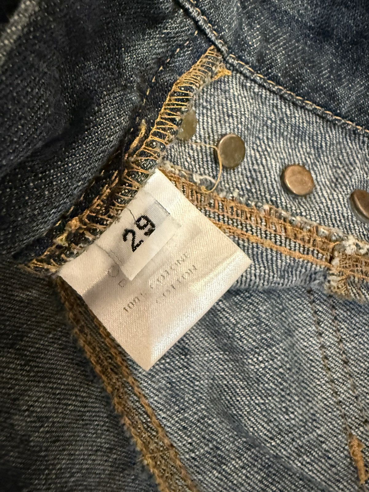 If Six Was Nine × Japanese Brand Celyn B. Sword Knee Tassel Flared Jeans Size US 29 - 9 Thumbnail