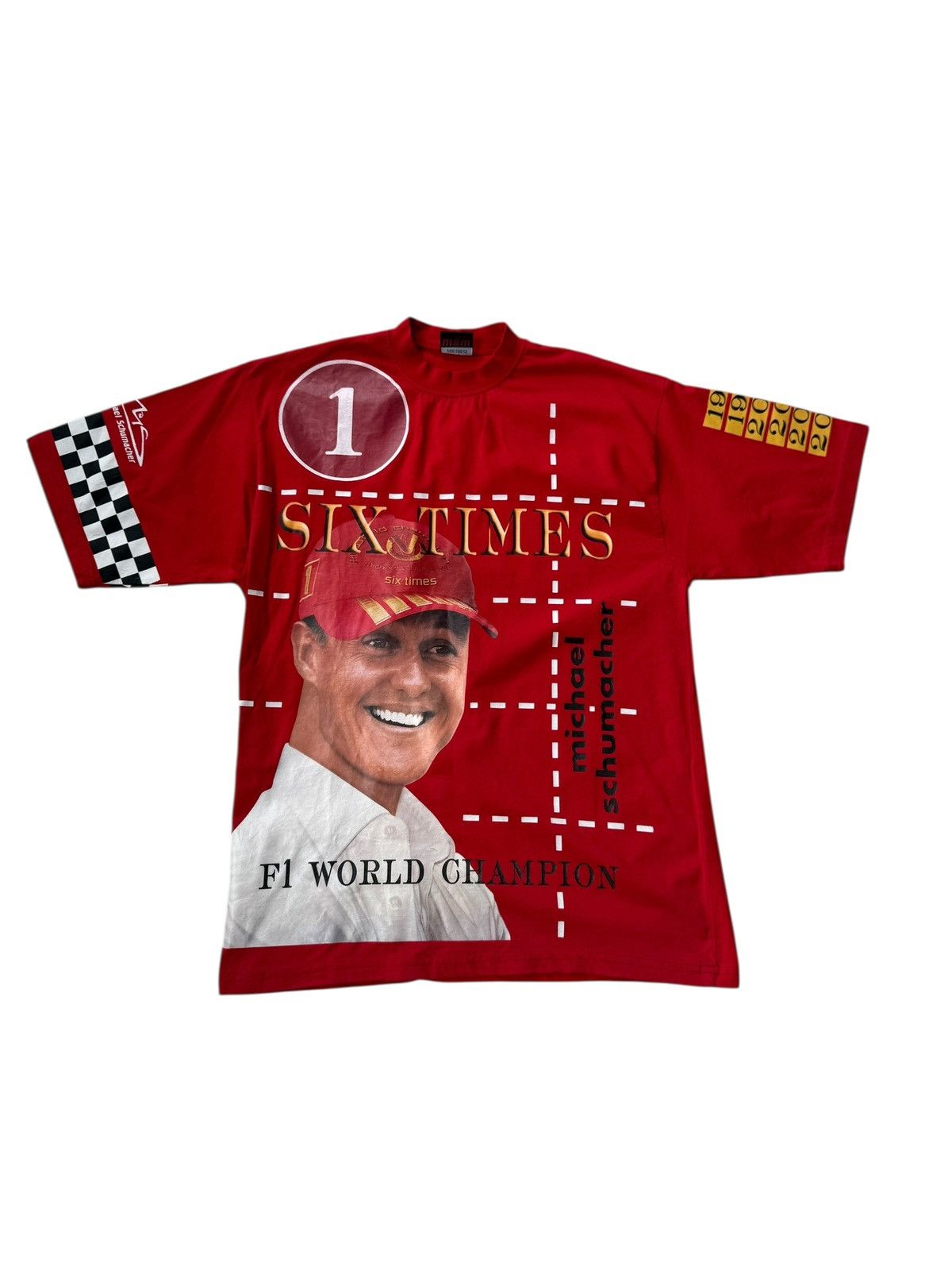 Formula 1 Vintage Michael Schumacher Collection T Shirt Big Logo Shirt Size US L / EU 52-54 / 3 - 1 Thumbnail