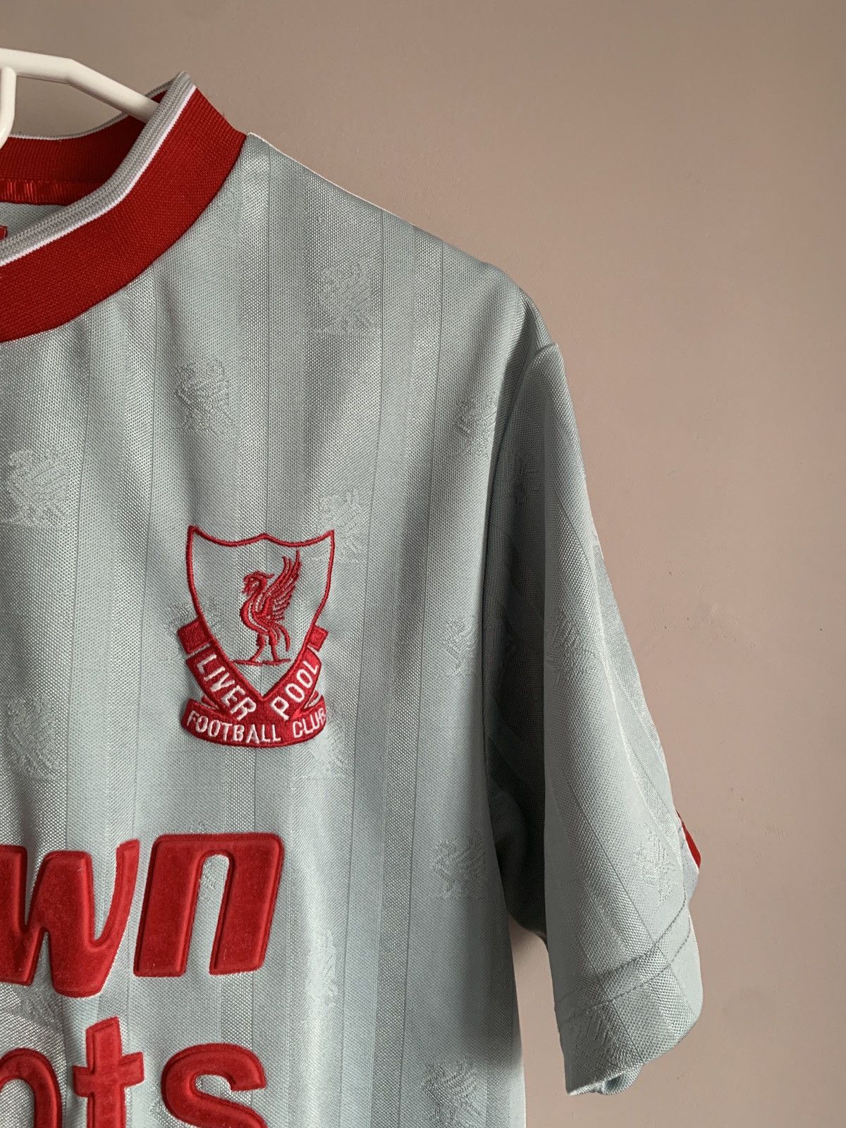 Vintage Liverpool 1987 1988 away soccer jersey Retro Style Soccer M Size US M / EU 48-50 / 2 - 5 Thumbnail