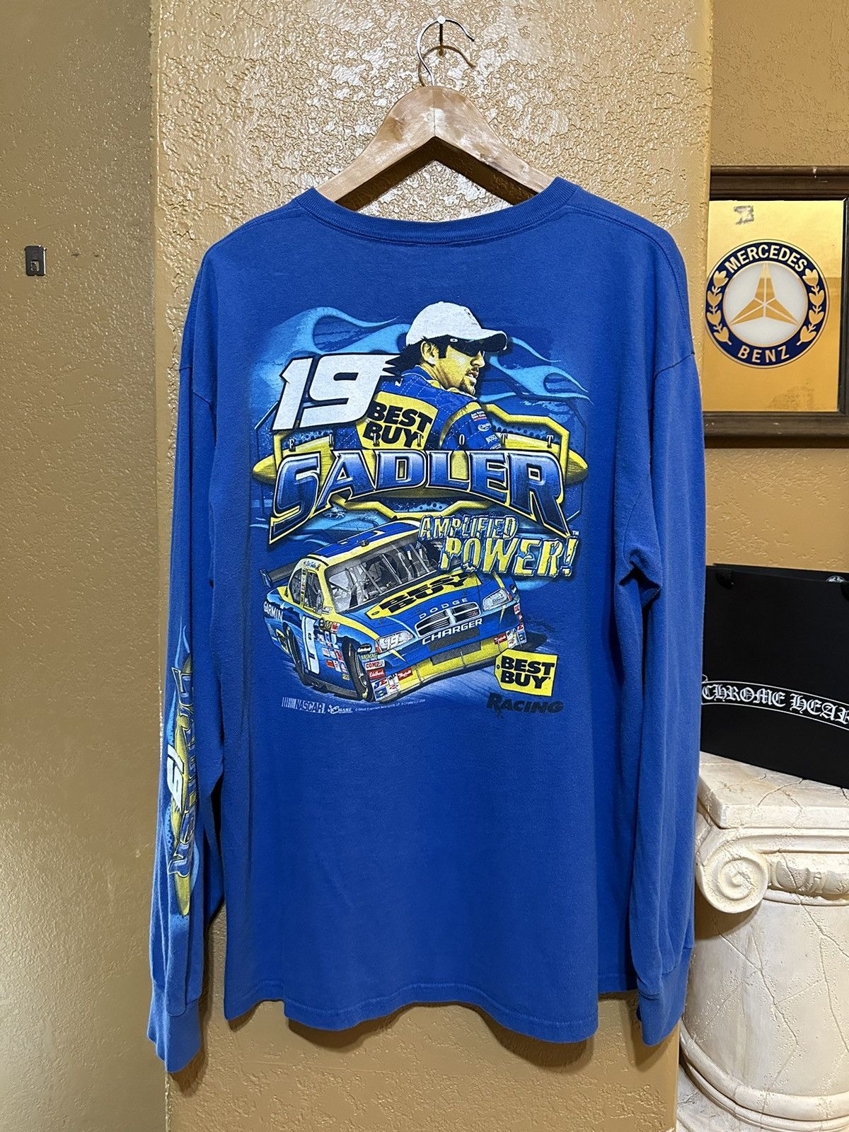 4GSELLER × NASCAR × Vintage vintage flames NASCAR Elliott Sadler tee Size US XL / EU 56 / 4 - 1 Thumbnail