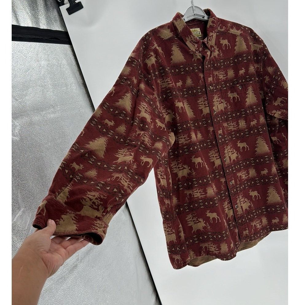 Cabelas CABELA'S Vintage Deerskin Soft Chamois button down sz 2XLT Size US XXL / EU 58 / 5 - 6 Thumbnail