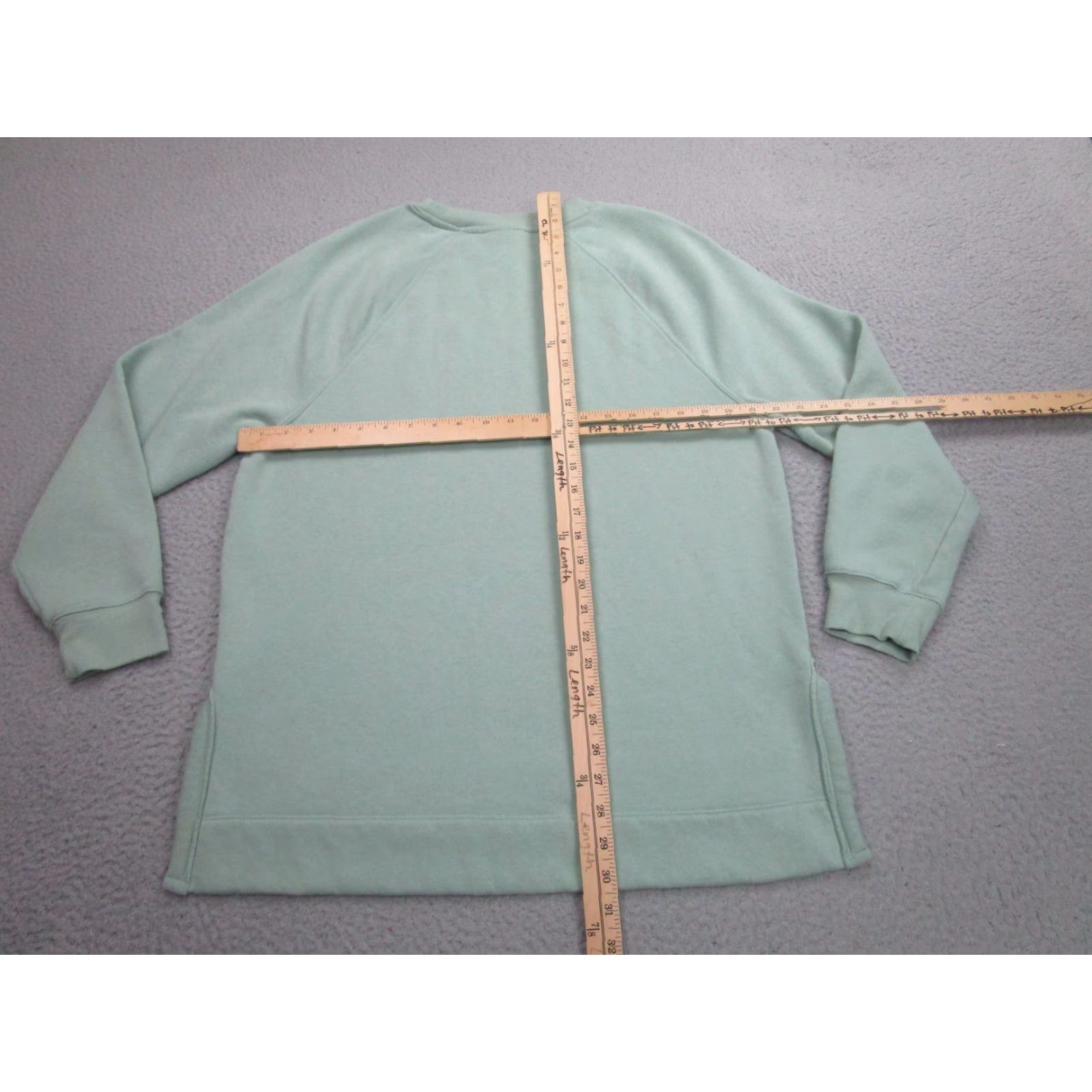 Vintage Universal Thread Sweater Womens XL Crewneck Pullover Fleece Blend Cozy Casual Green Size XL / US 12-14 / IT 48-50 - 6 Thumbnail