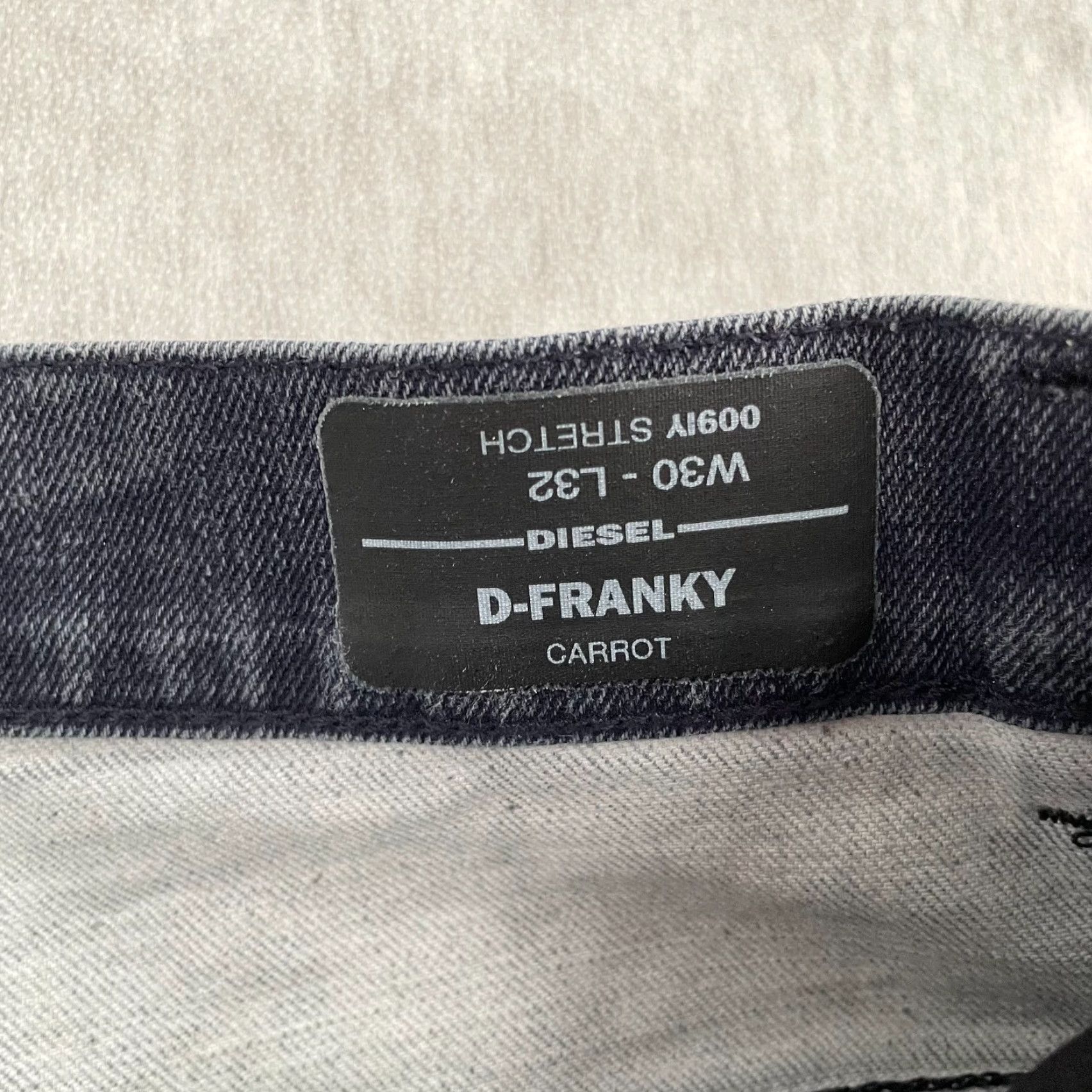 Diesel Diesel Jeans Adult 30 Blue Baggy Wide Relaxed Loose Logo USA Preppy Mens Size US 30 / EU 46 - 6 Thumbnail