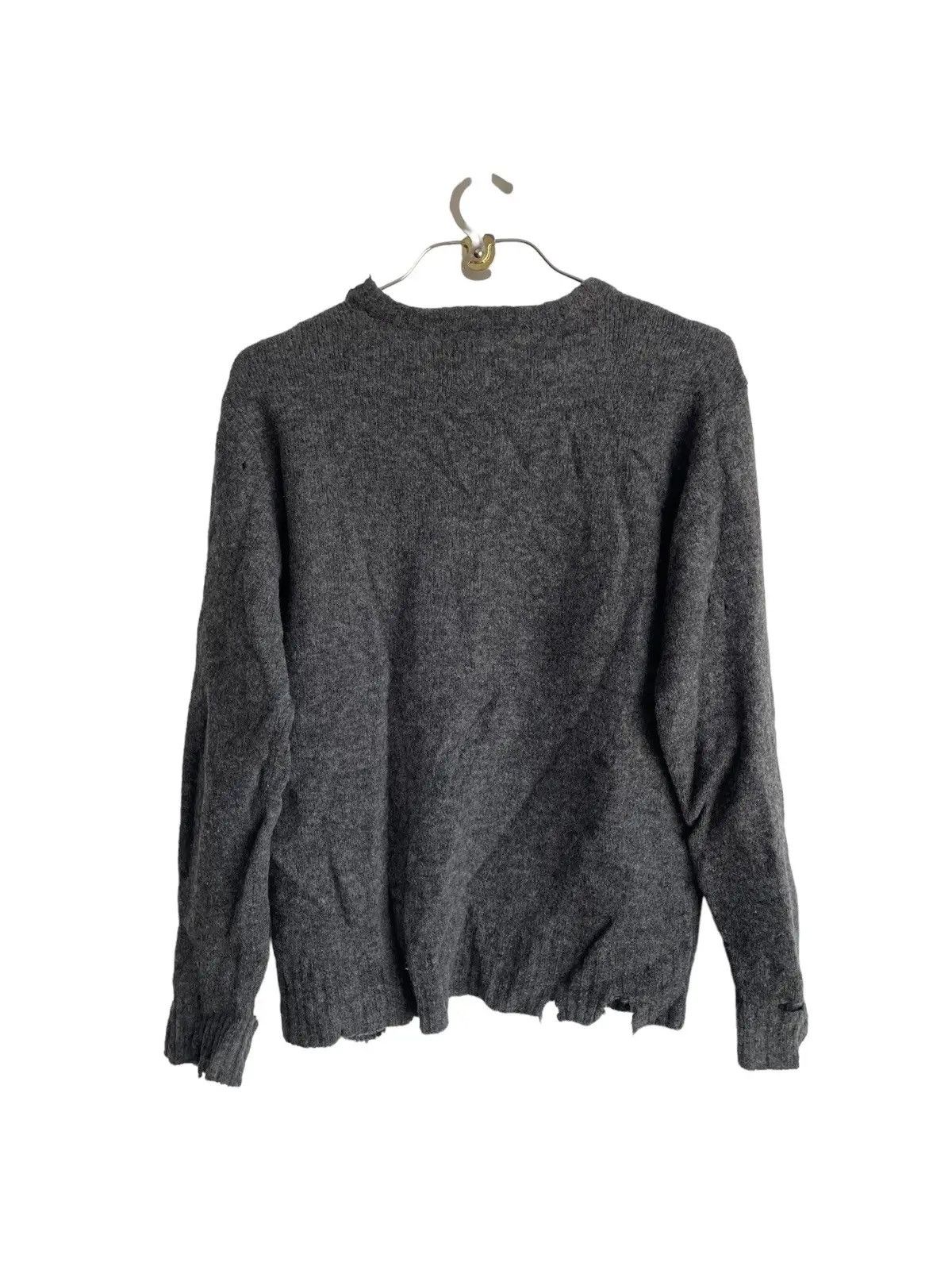 Hysteric Glamour Old Hysteric "Underground" Distressed Wool Kurt Knitwear Size US M / EU 48-50 / 2 - 7 Thumbnail