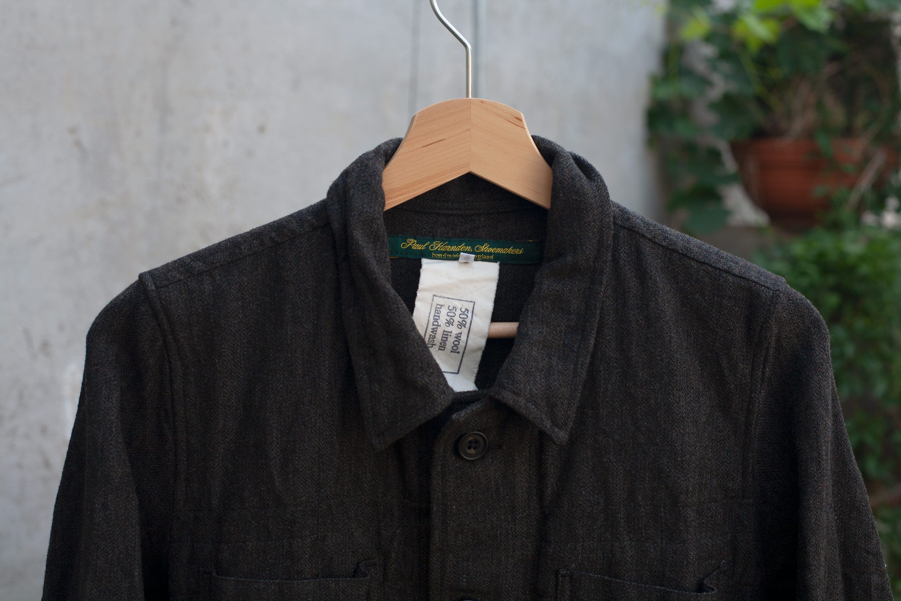 Paul Harnden Shoemakers AW2023 BREADMAKER JACKET WOOL LINEN TWEED Size US S / EU 44-46 / 1 - 15 Thumbnail