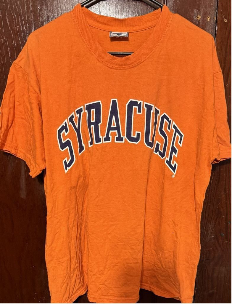 Lee Syracuse Orangemen Logo Tee Men's L (?) Orange Size US XL / EU 56 / 4 - 1 Thumbnail