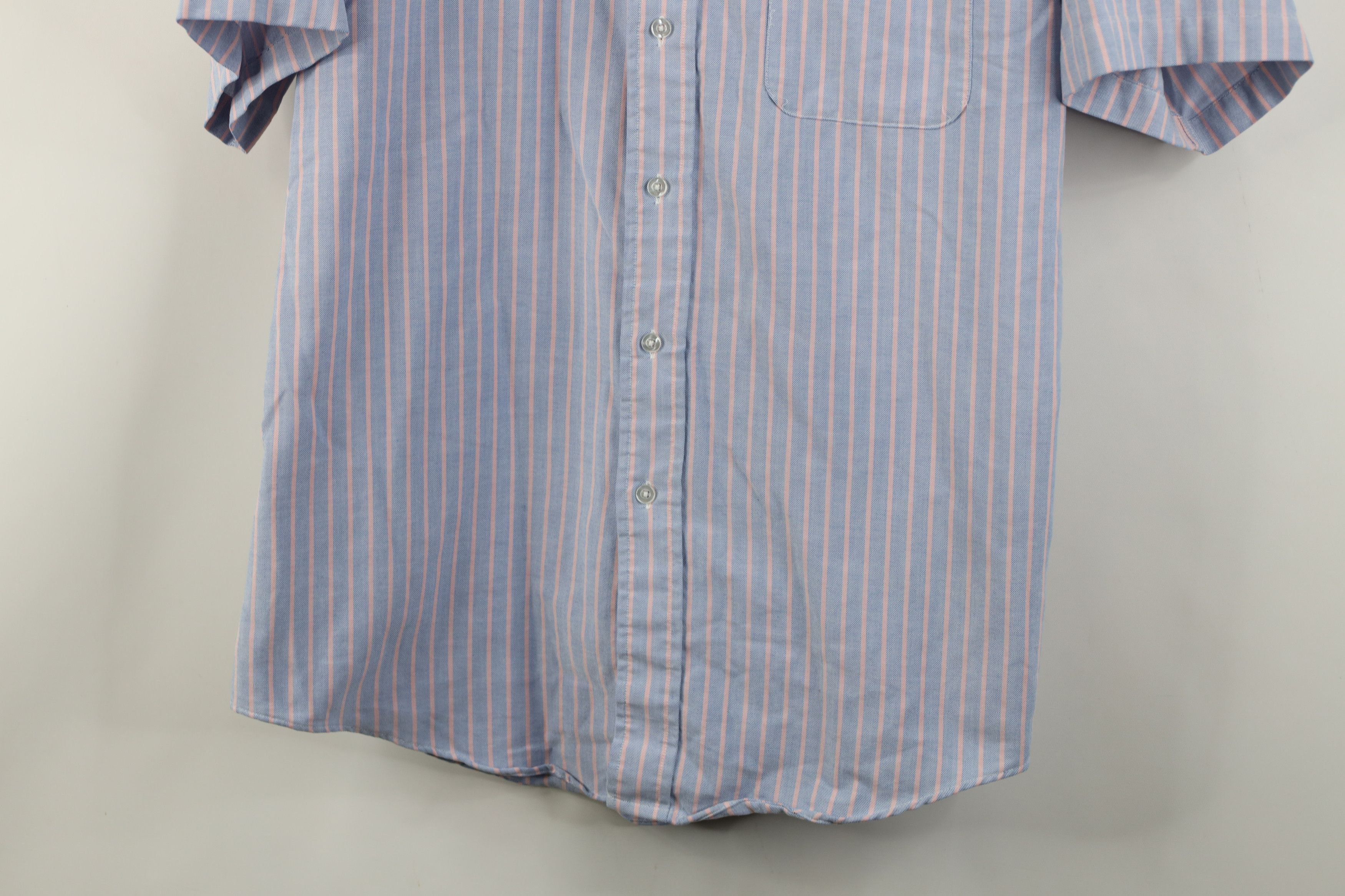 L.L. Bean Vintage 90s LL Bean Short Sleeve Button Down Shirt USA Size US L / EU 52-54 / 3 - 3 Thumbnail
