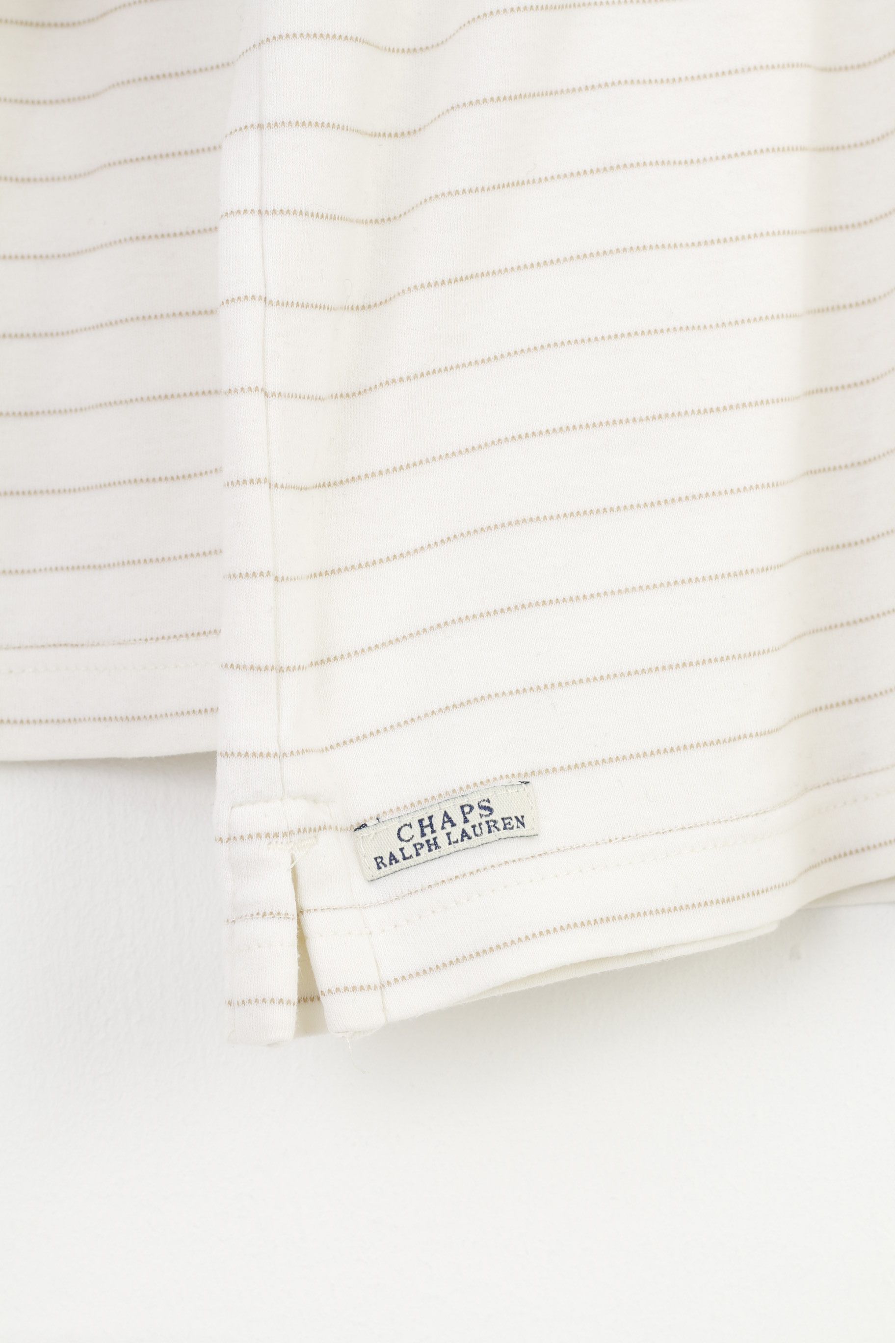 Chaps Ralph Lauren Chaps Ralph Lauren Men M Shirt Cotton Cream 10115 Size US M / EU 48-50 / 2 - 5 Thumbnail