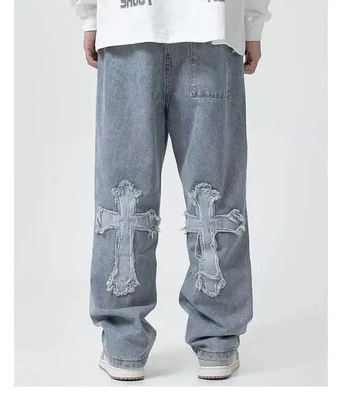 Japanese Brand Baggy Jeans Size US 30 / EU 46 - 2 Thumbnail