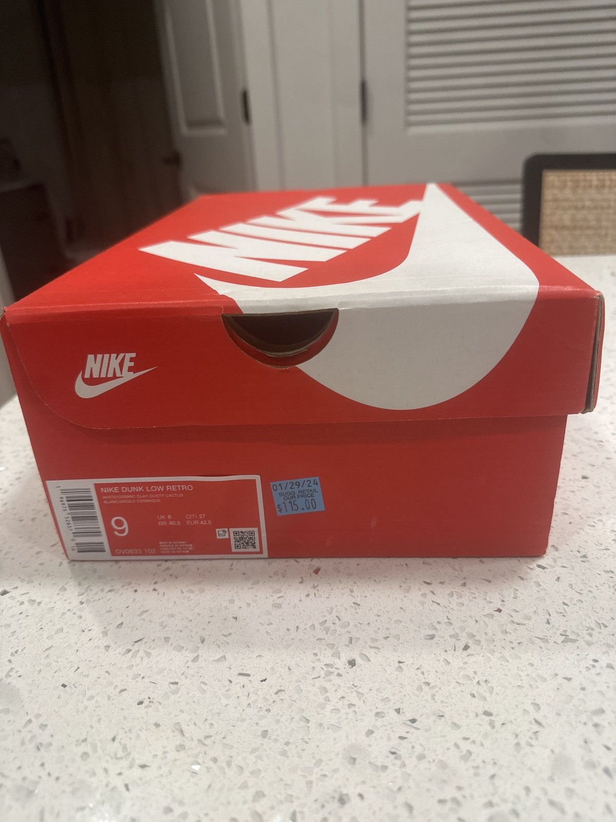 Nike Nike Dunk Low “Miami Dolphins” Size US 9 / EU 42 - 2 Thumbnail