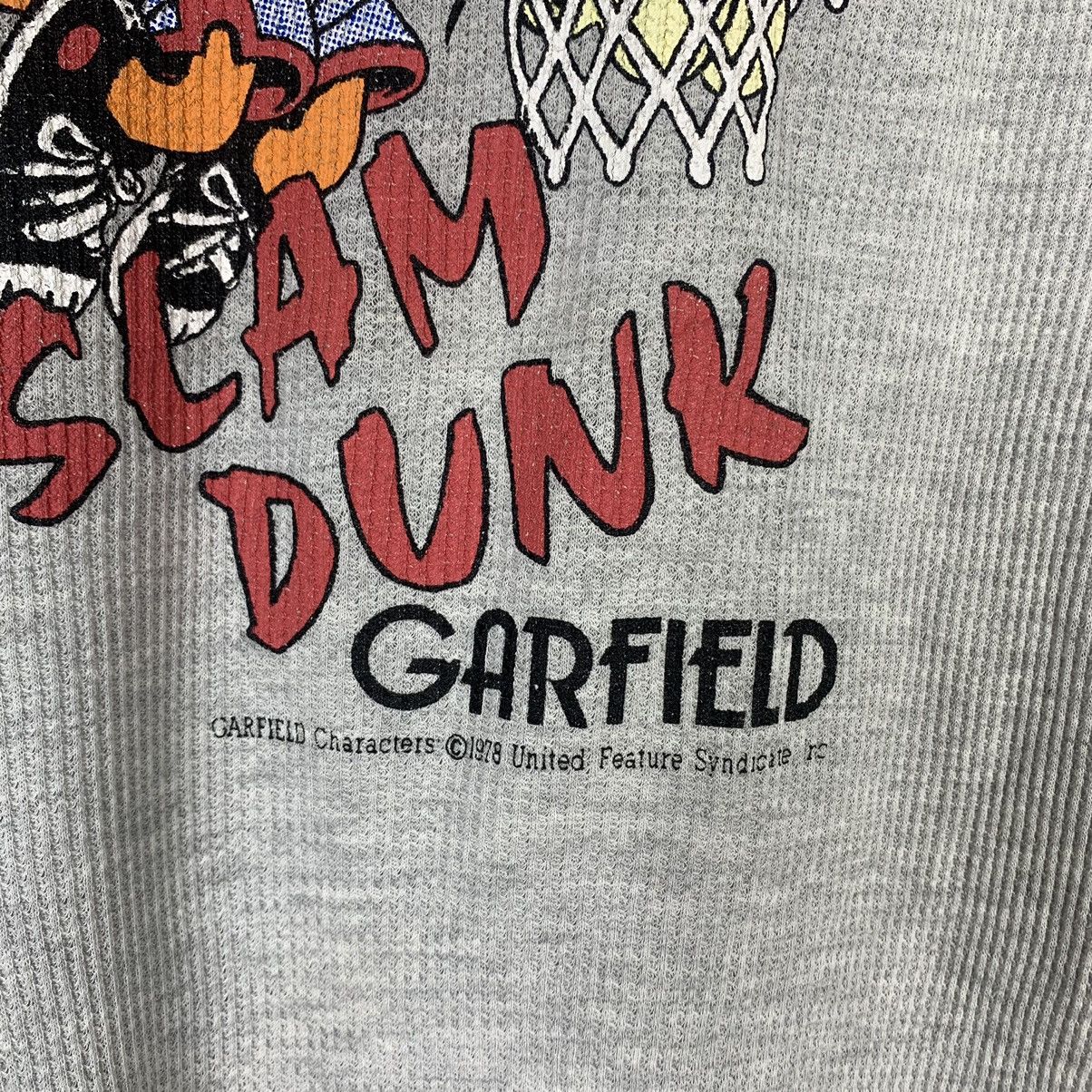 Cartoon Network Vintage Garfield Slam Dunk Tshirt Size US M / EU 48-50 / 2 - 4 Thumbnail