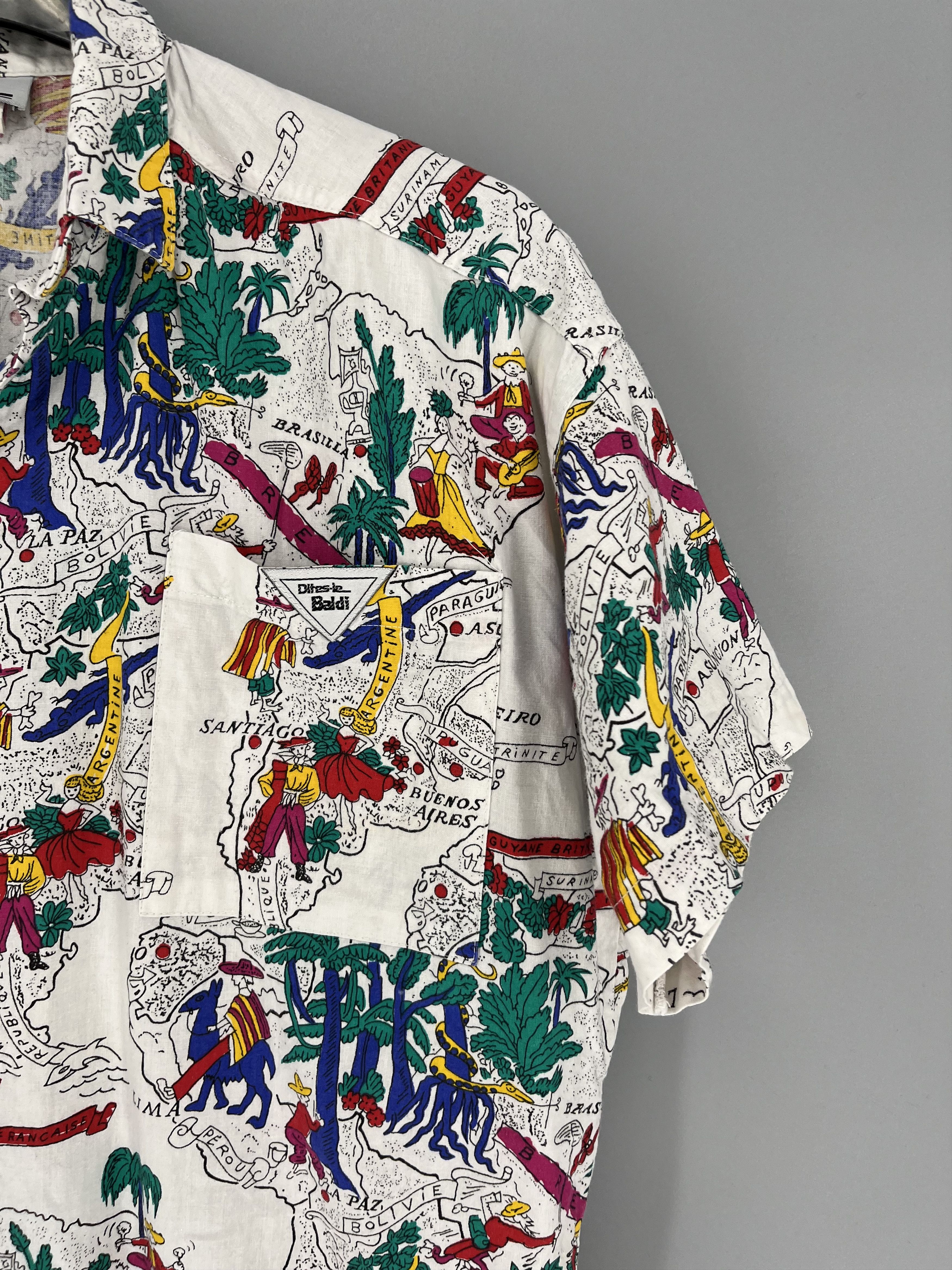Other Mens Vintage Crazy Shirt BALI Indonesia Hawaiian Size L Size US L / EU 52-54 / 3 - 5 Thumbnail