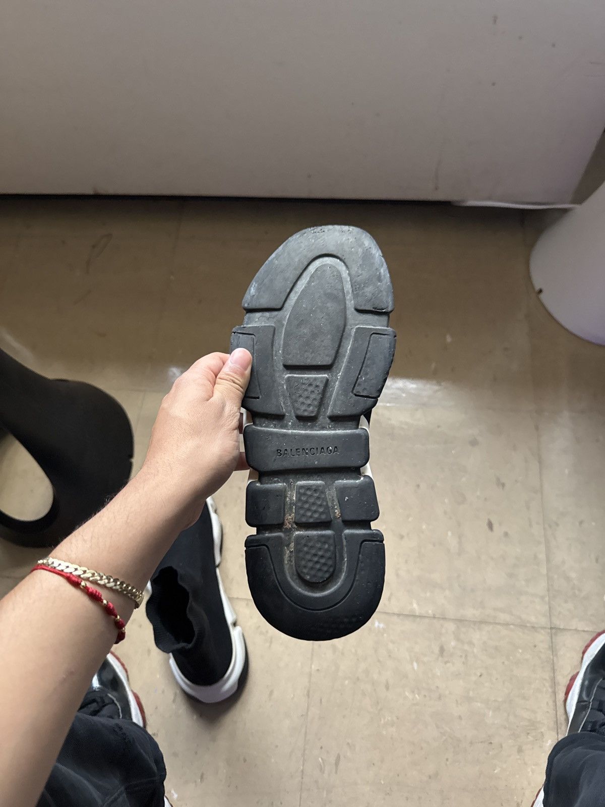 Balenciaga Balenciaga Speed Sneaker 'Black' Size US 10.5 / EU 43-44 - 4 Thumbnail